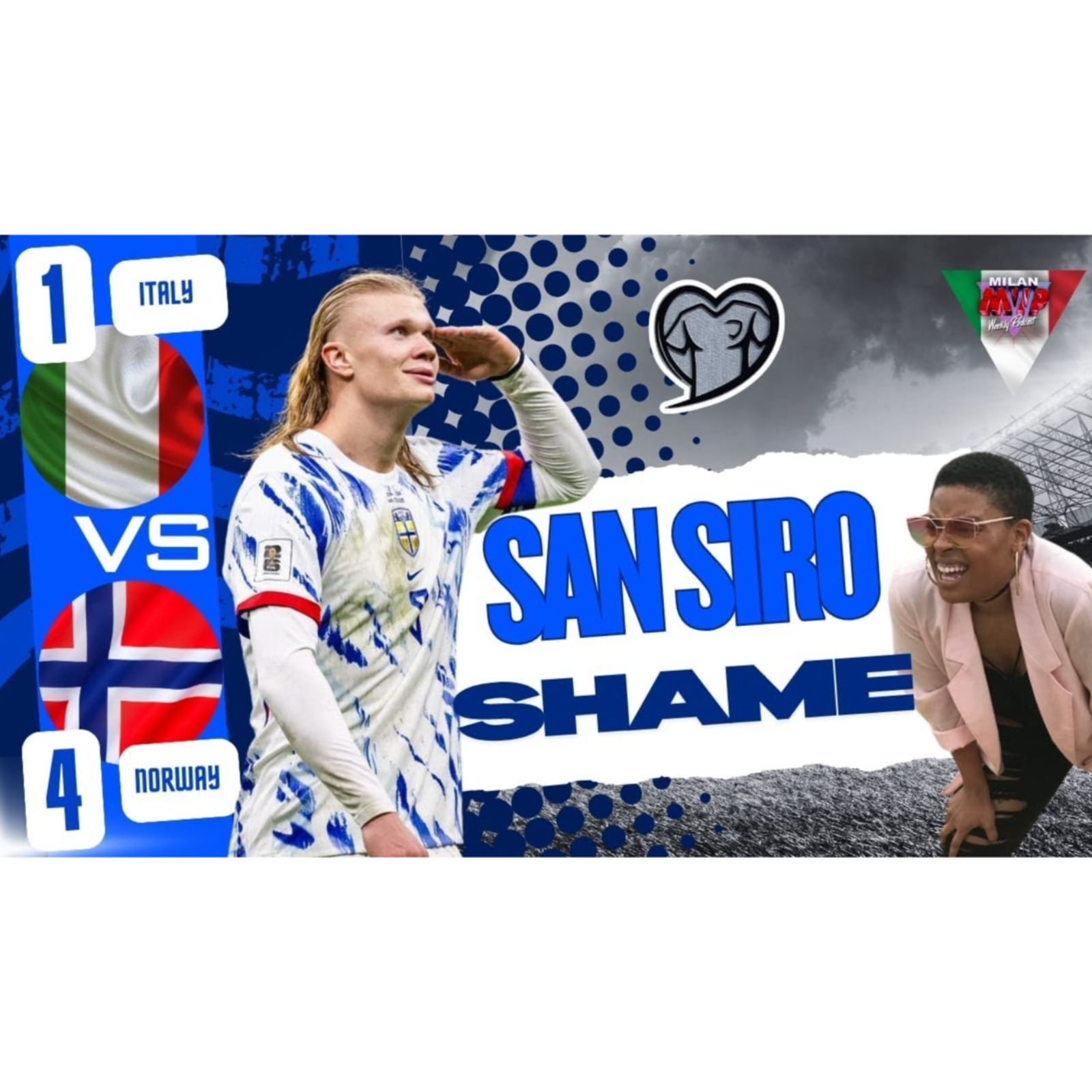 MWP Azzurri Edition - Shameful Italy Outplayed by Norway