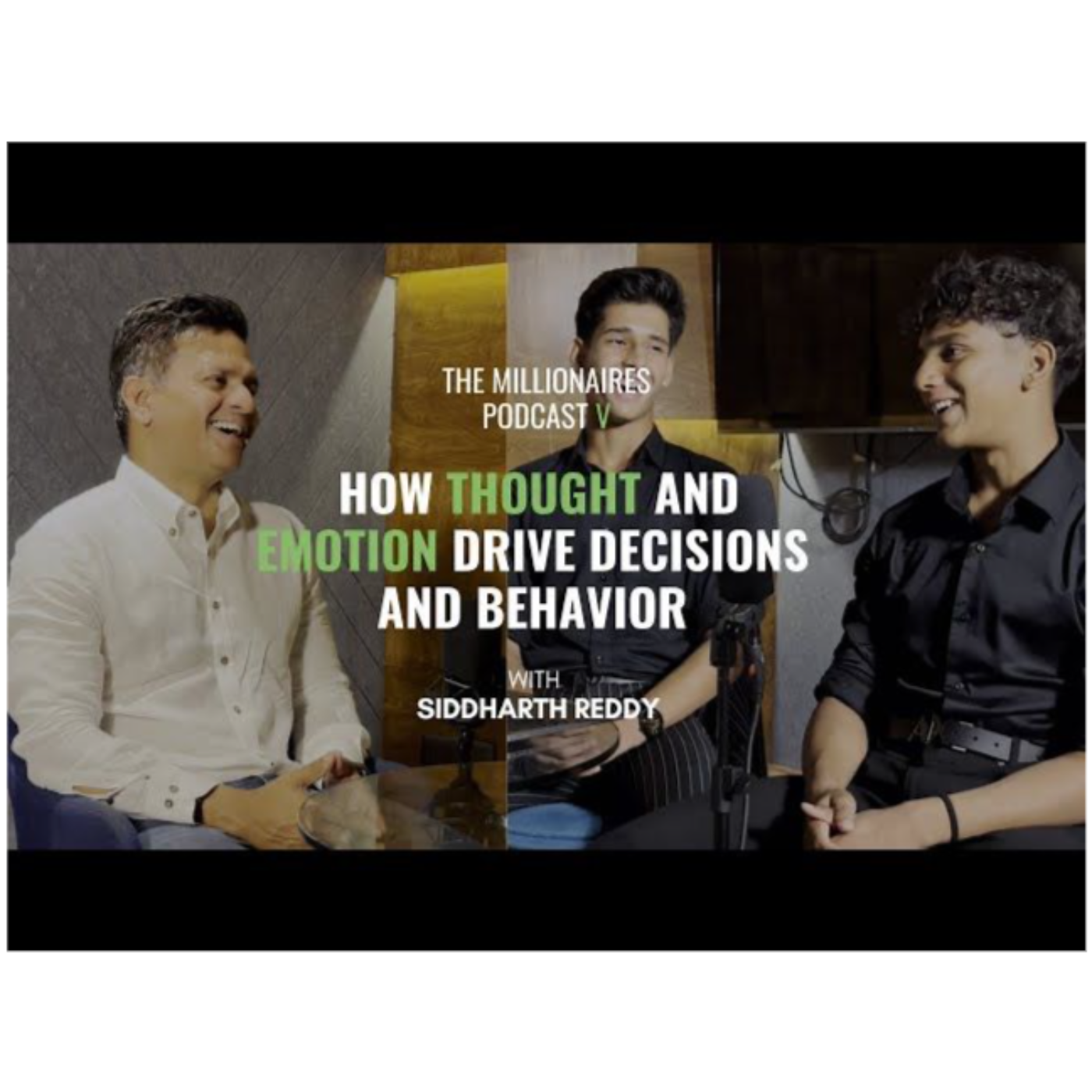 Mastering Engagement, Siddharth Reddy's Behavioral Science Strategies | The Millionaire's Podcast V episode artwork