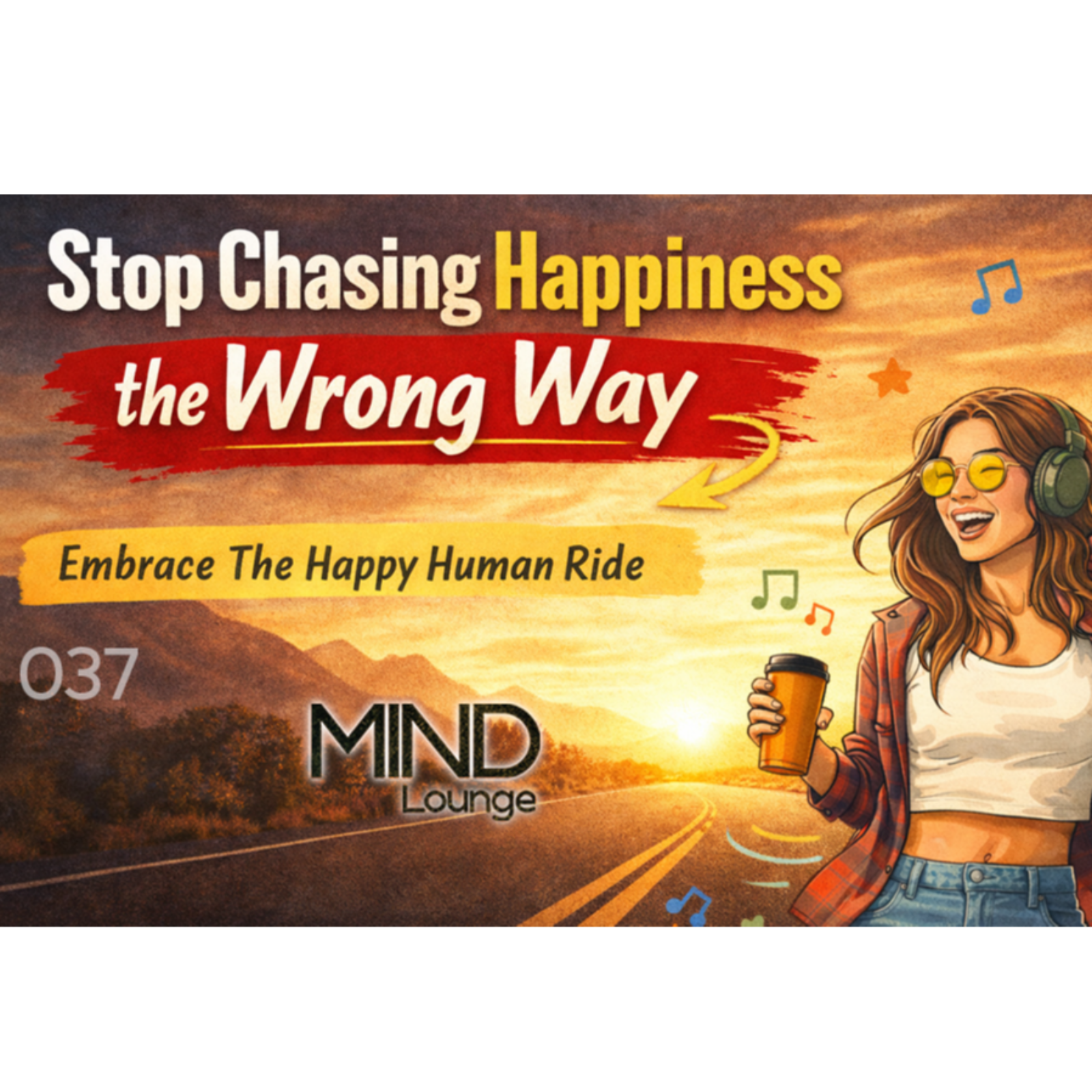 Stop Chasing Happiness the Wrong Way | Embrace The Happy Human Ride