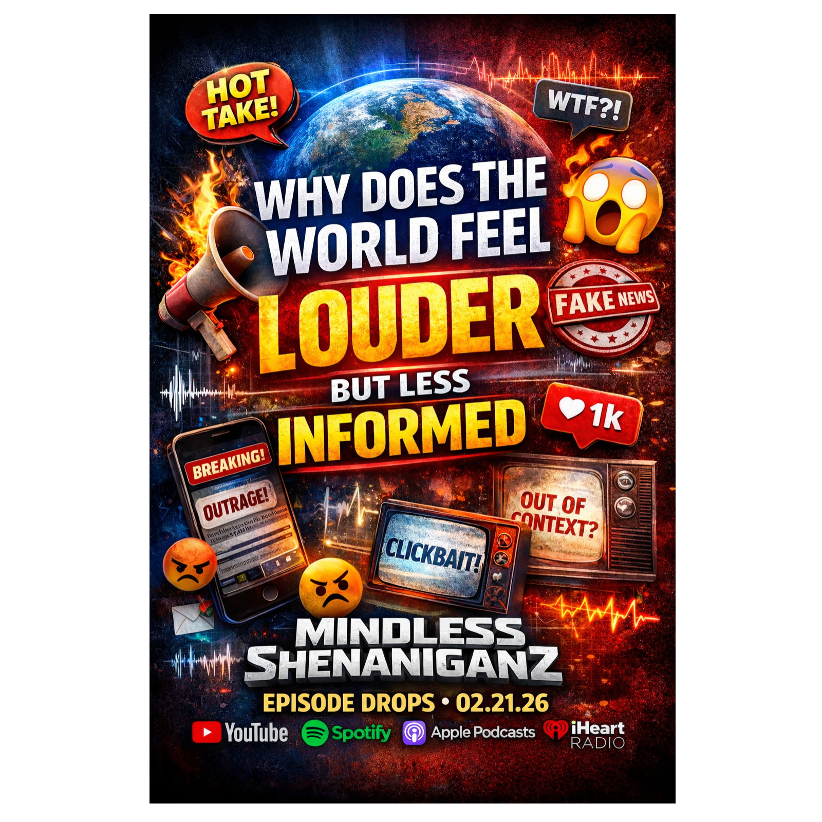 Why Does The World Louder, But Less Informed?  episode artwork