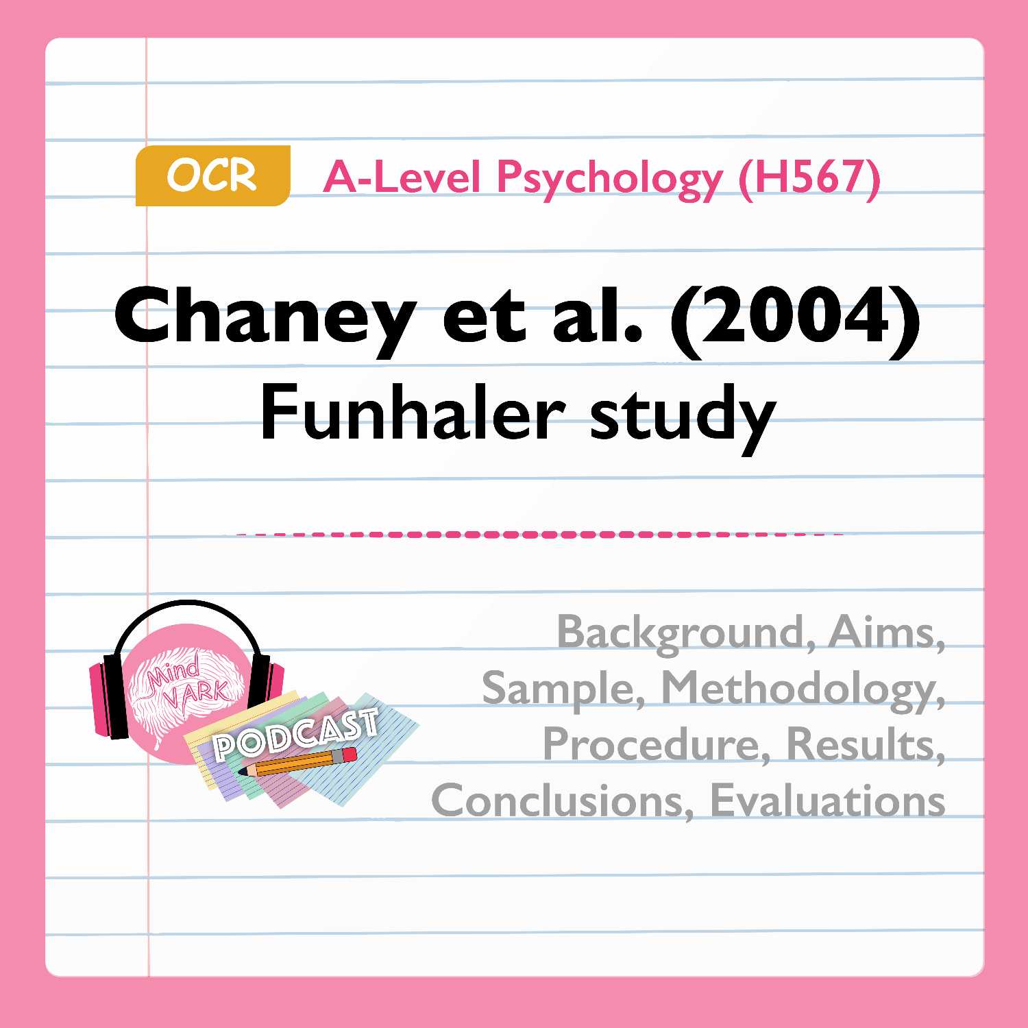 Chaney et al. (2004) Funhaler study | OCR A-Level Psychology (H567)
