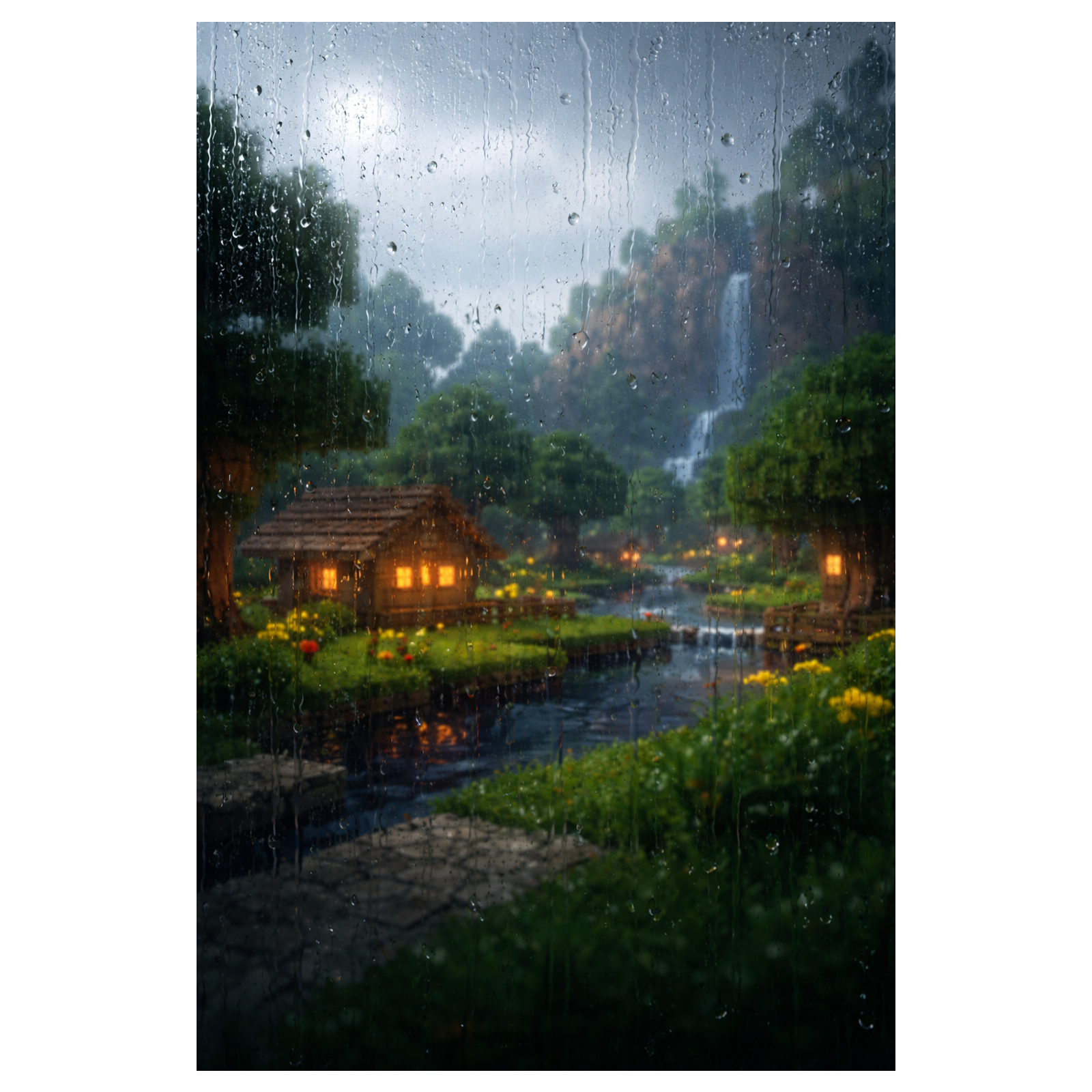 Minecraft Keys and Soothing Rain episode artwork