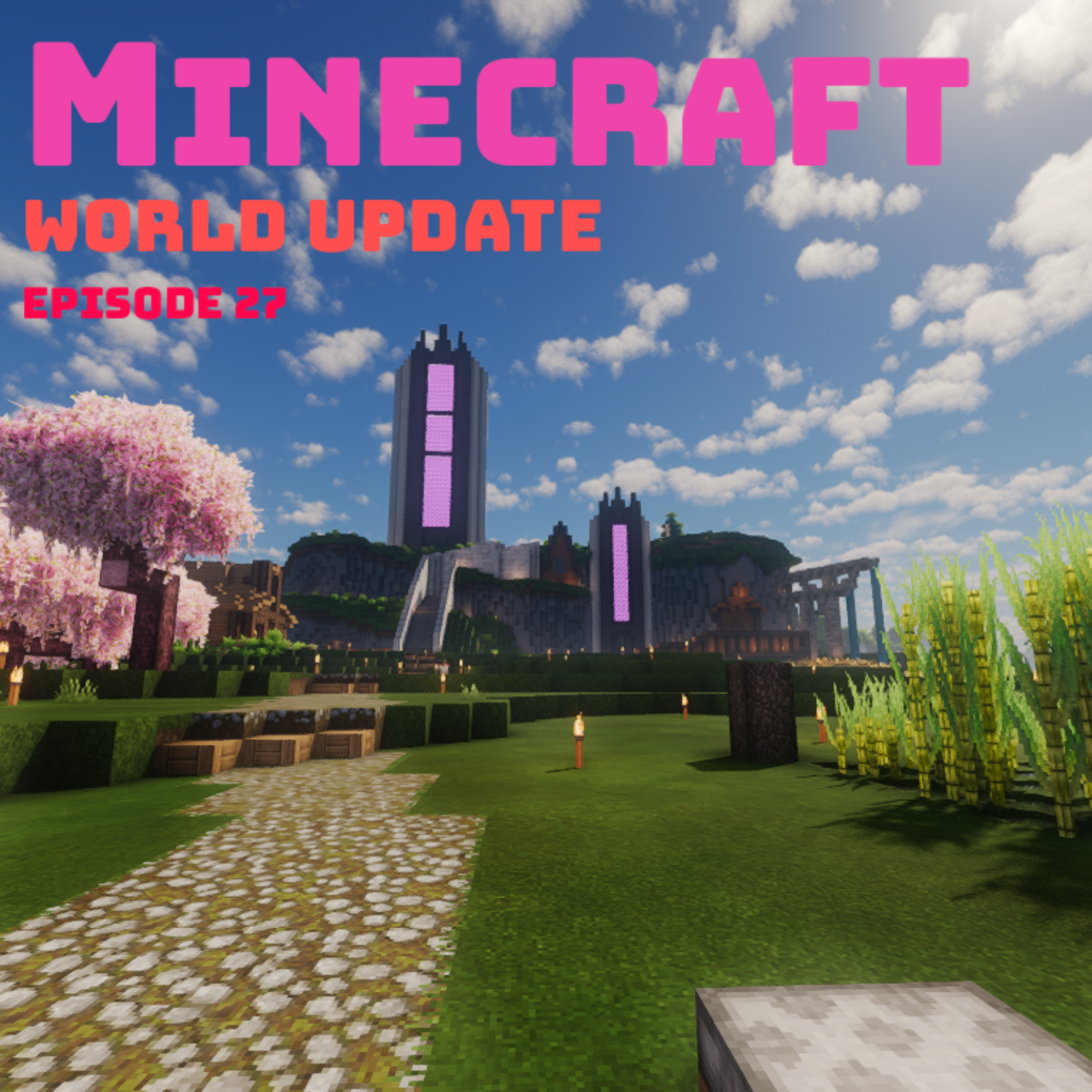 Minecraft world update every 3 weeks season 1 cover art