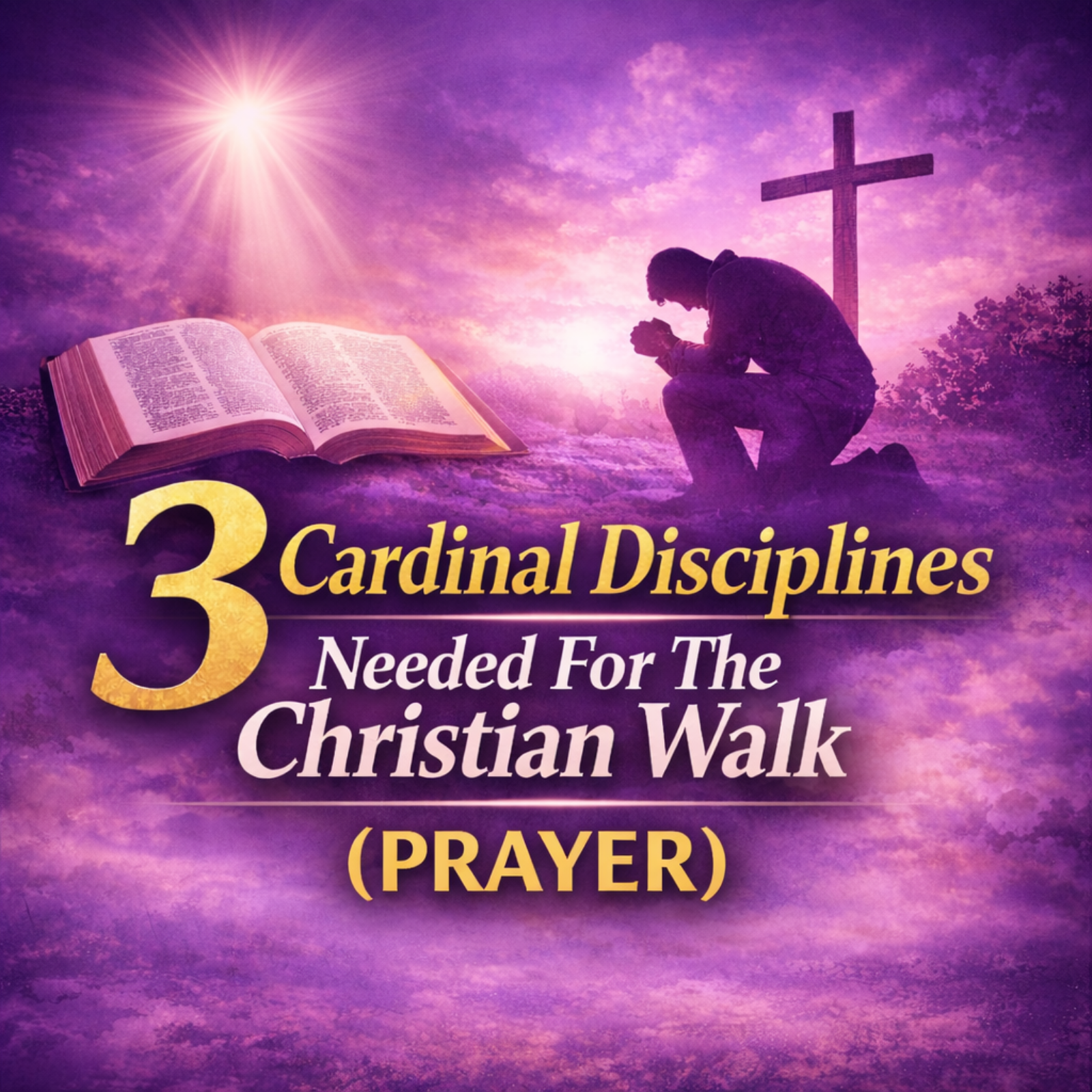 3 Cardinal Disciplines Needed For The Christian Walk Pt. 1 (PRAYER)