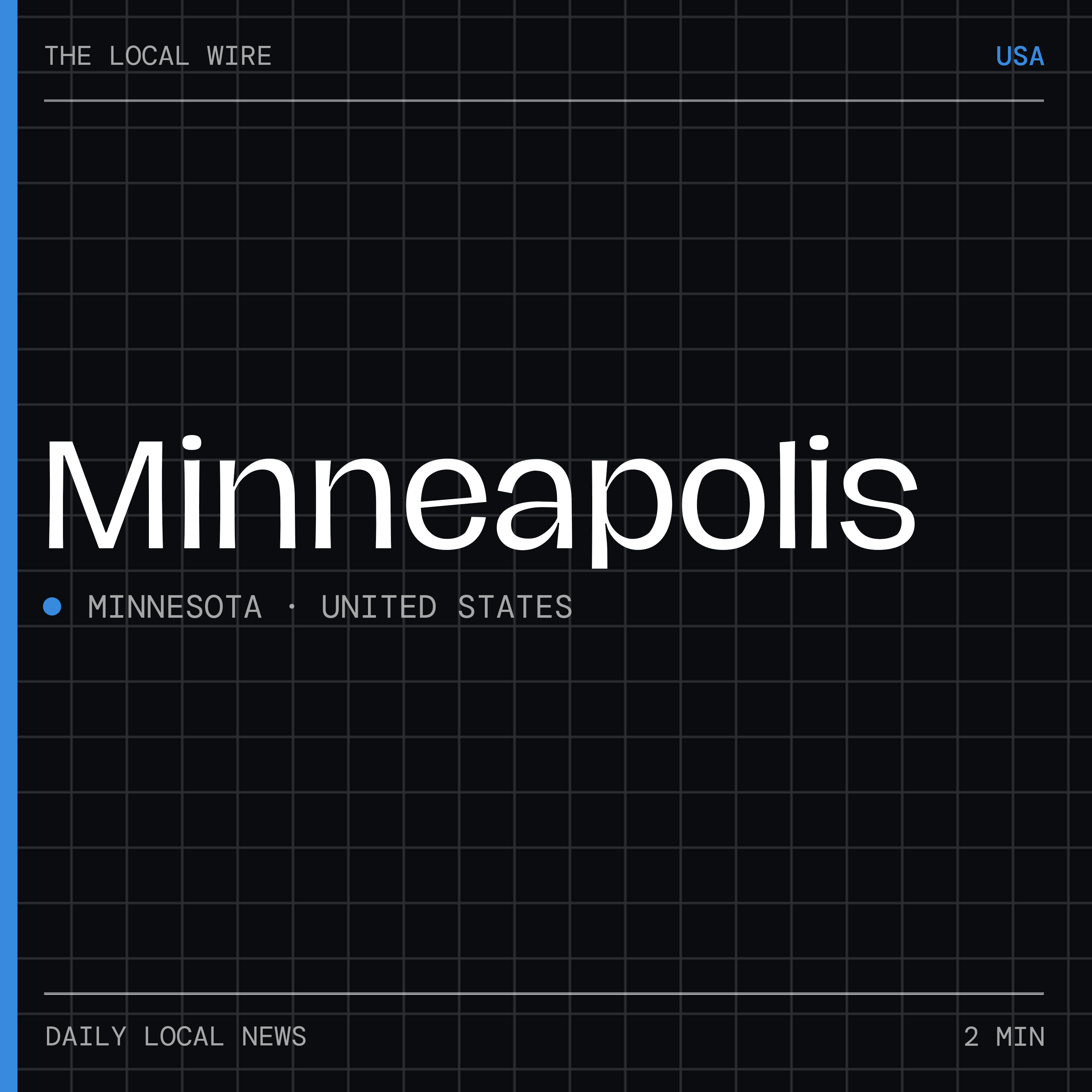 Minneapolis News Today | 2 Min | The Local Wire