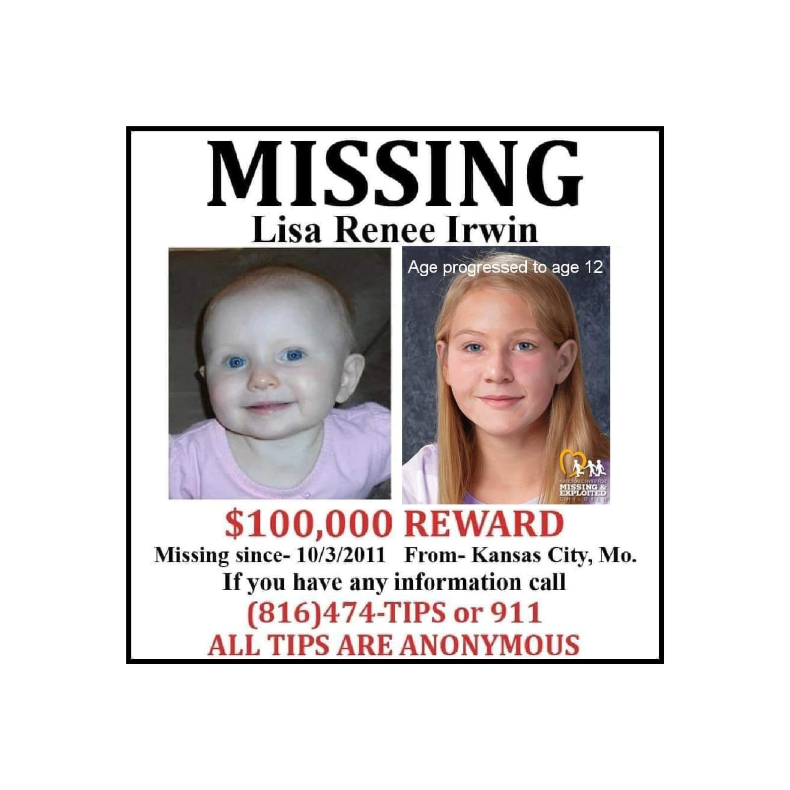 The Baby Lisa Irwin Case - Kansas City Kidnapping and Disappearance