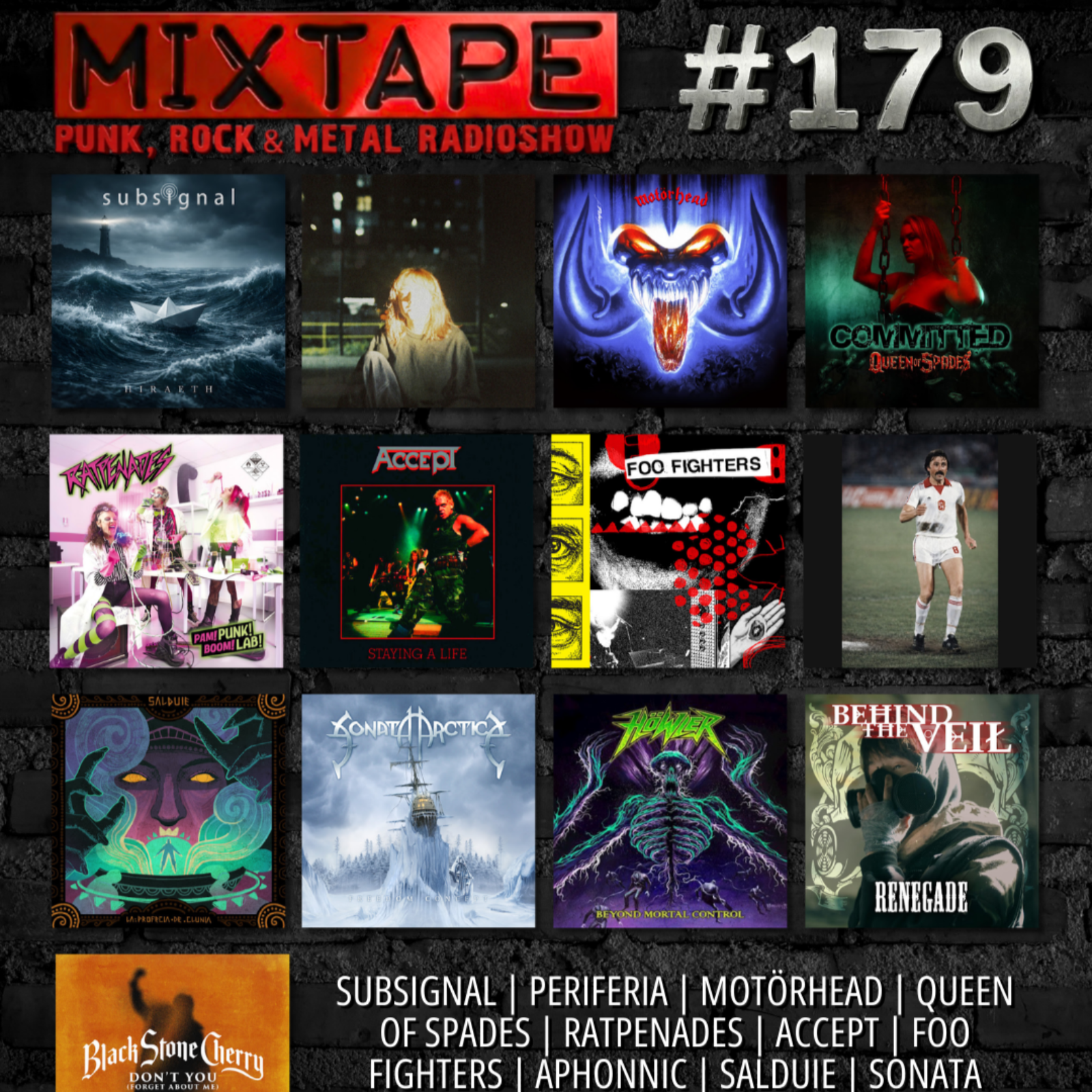 Mixtape Radio #179 - Punk, Rock & Metal Radioshow episode artwork