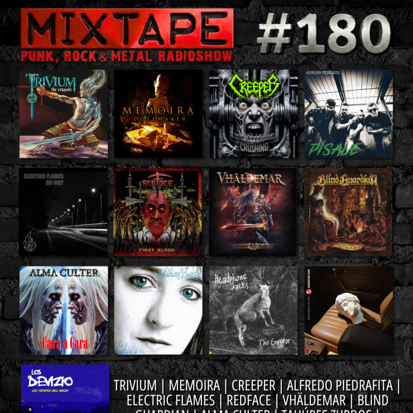 Mixtape Radio #180 - Punk, Rock & Metal Radioshow episode artwork