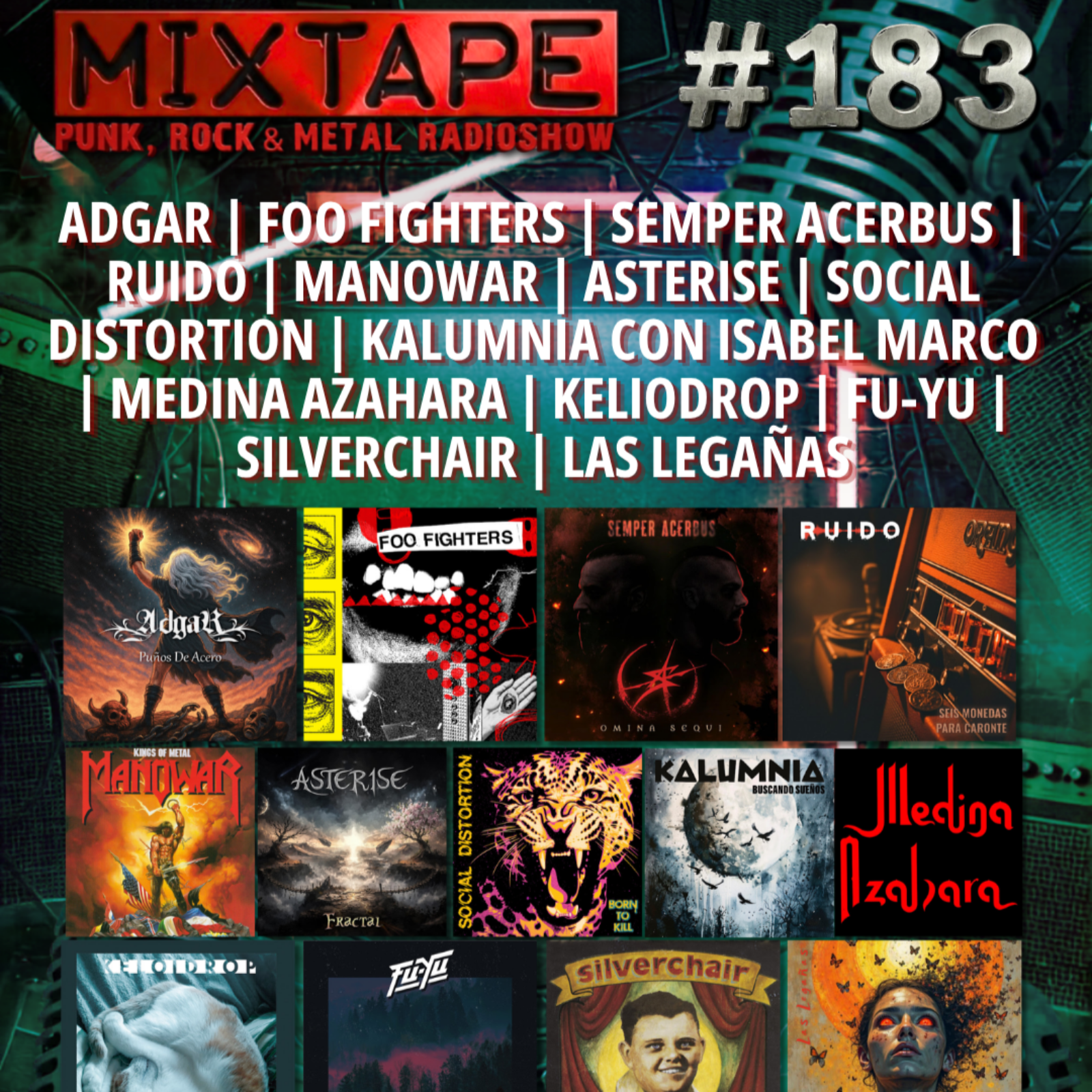 Mixtape Radio #183 - Punk, Rock & Metal Radioshow episode artwork