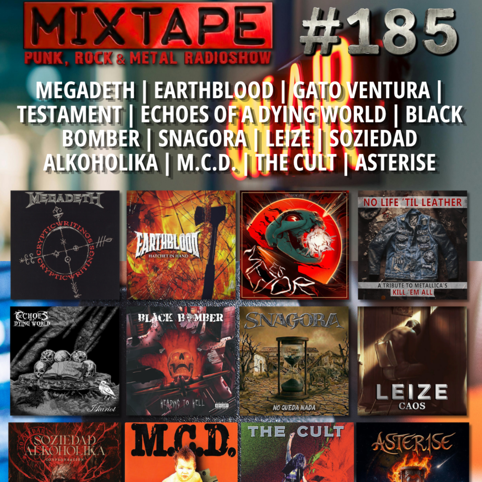 Mixtape Radio #185 - Punk, Rock & Metal Radioshow episode artwork