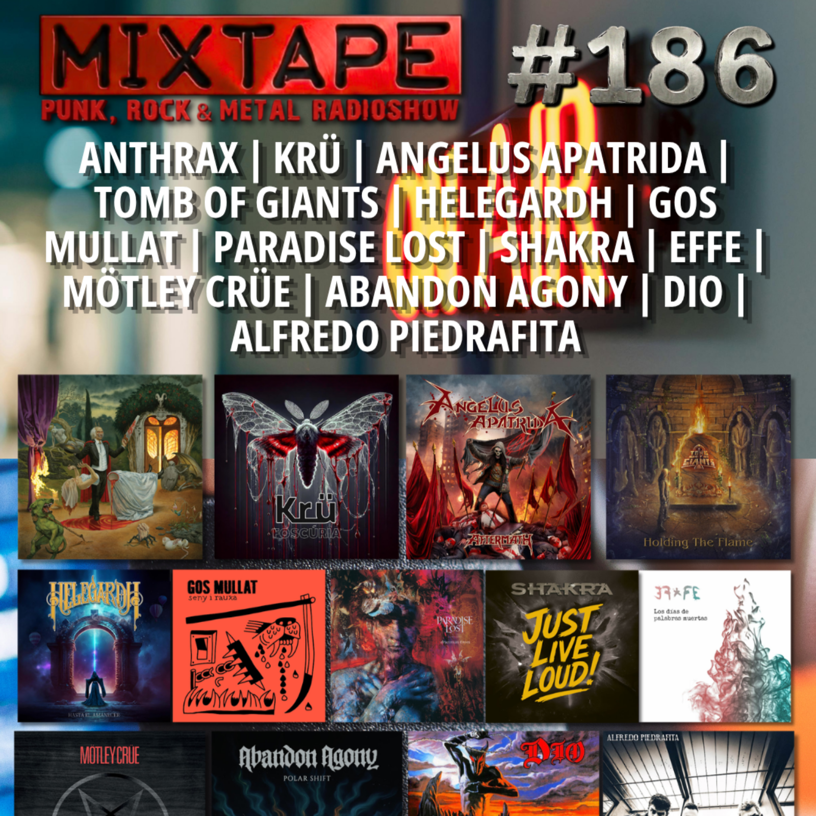 Mixtape Radio #186 - Punk, Rock & Metal Radioshow episode artwork