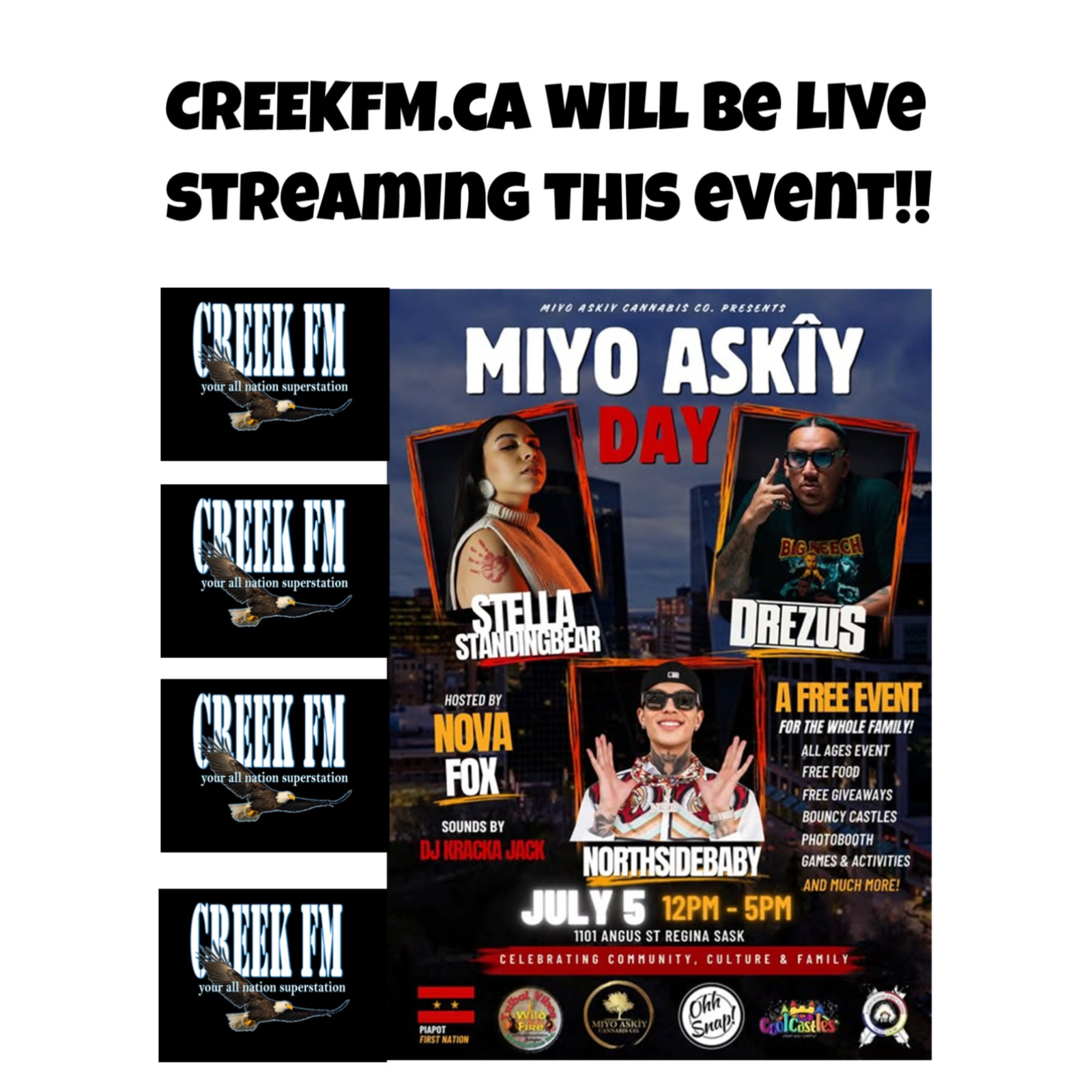 Miyo Askiy Day Concert promo