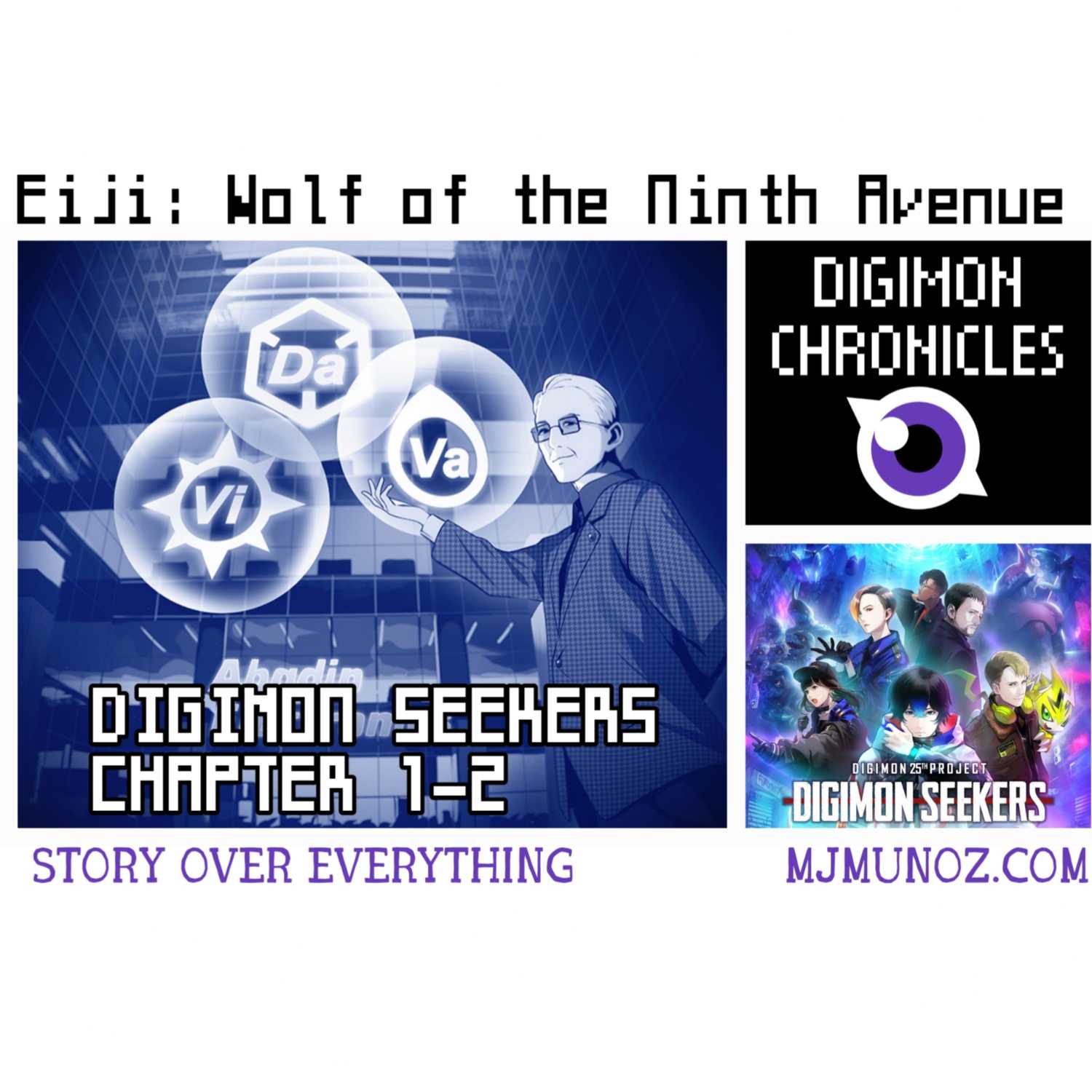 Digimon SEEKERS 1-2 Reading |Digimon Chronicles