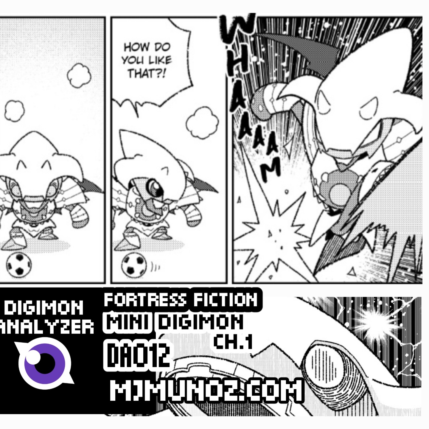 Mini Digimon The Story of the Royal Knights Chapter 1 |Digimon Analyzer 012