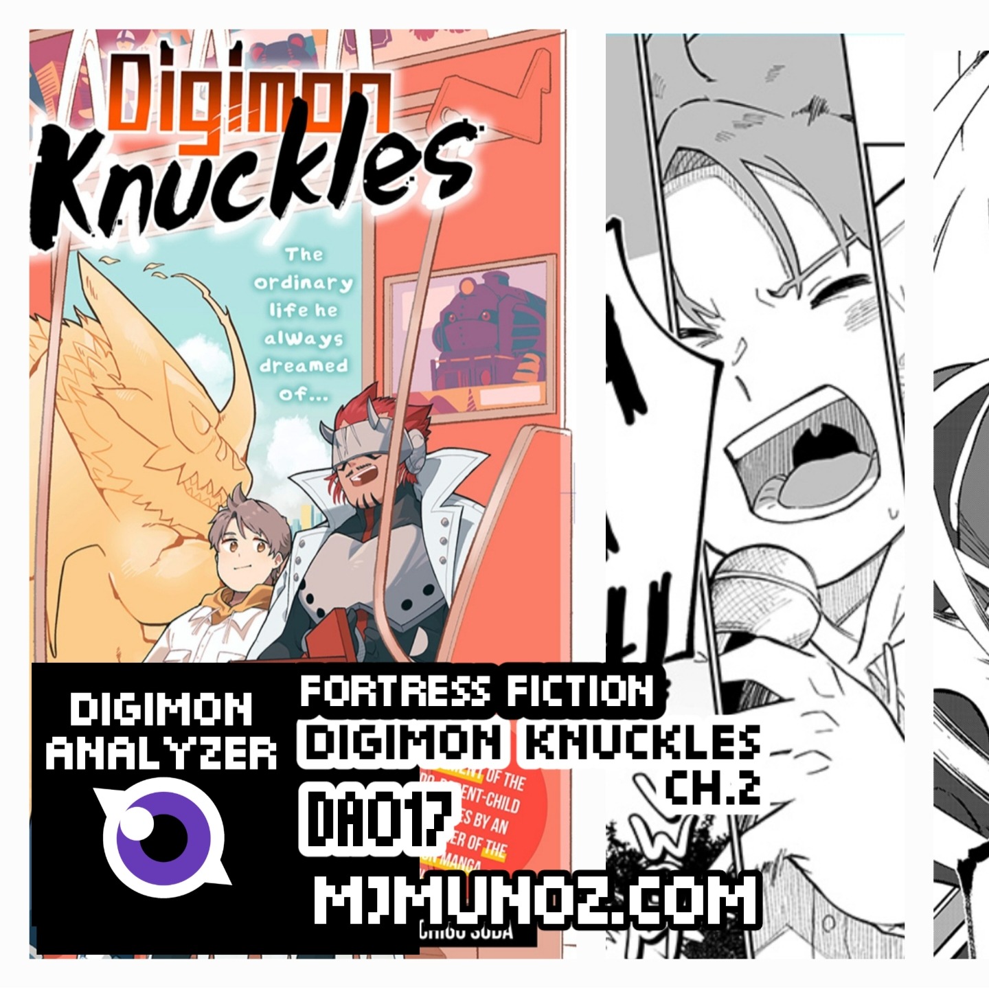 Digimon Knuckles Chapter 2 |Digimon Analyzer 017