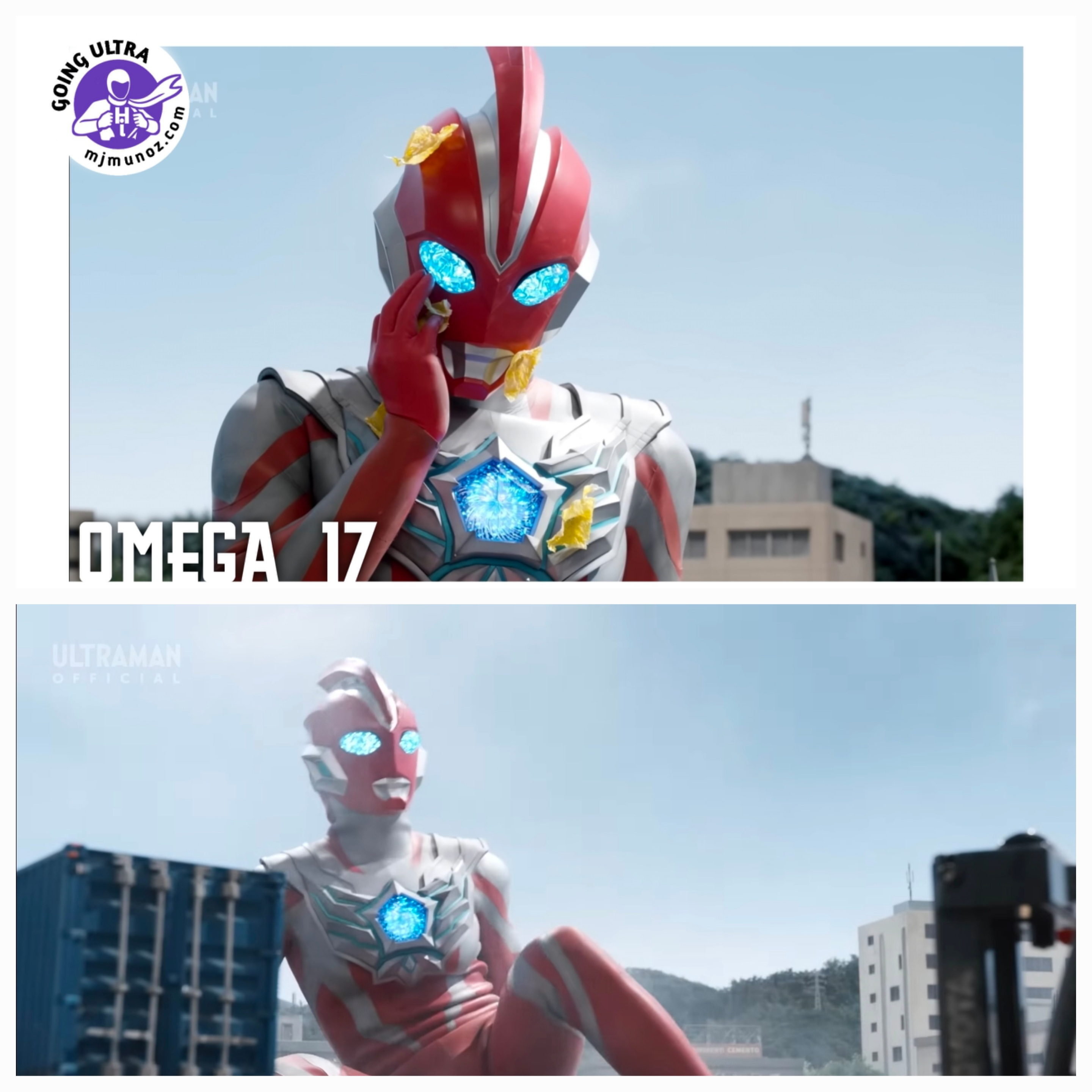 Ultraman Omega 17 episode artwork