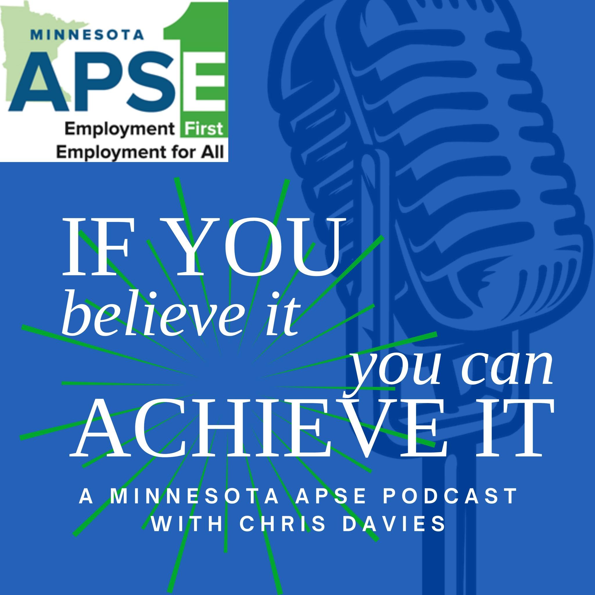 Chris Davies is joined by Dupree Edwards, a self-advocate, rapper & artist currently employed at U of M' Institute on Community Integration episode artwork