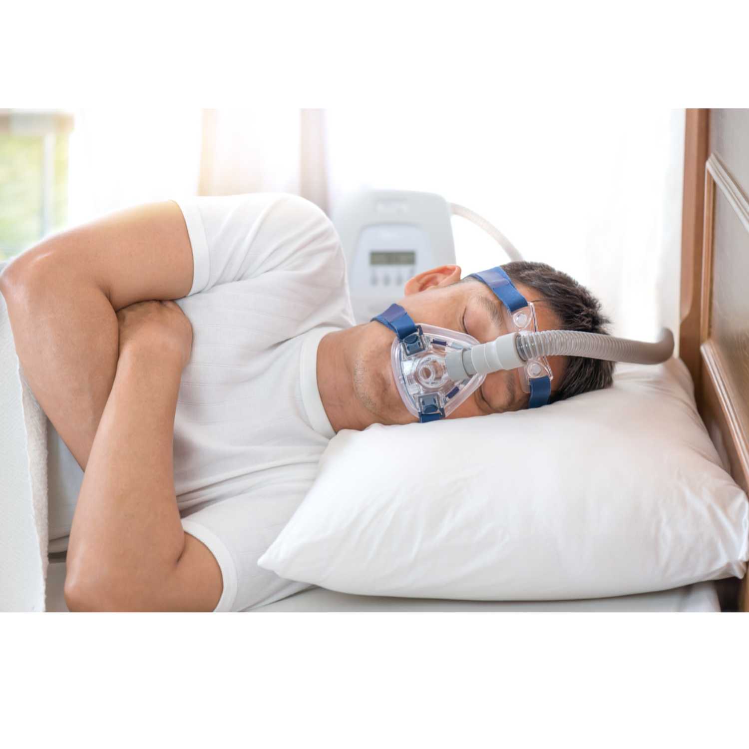 Using a CPAP may lower mortality risk from sleep apnea-related heart disease episode artwork