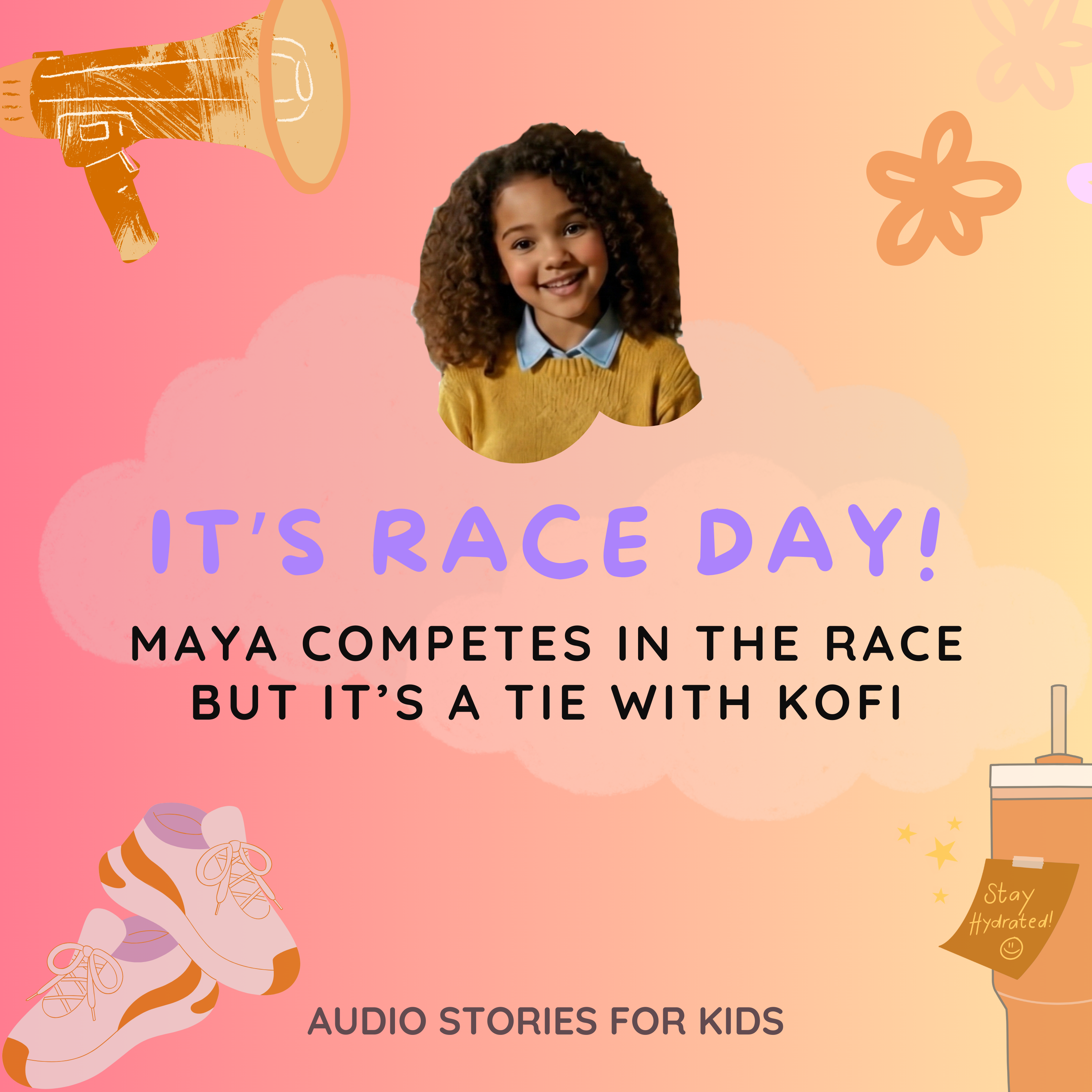 🏃🏽‍♀️ Maya and Kofi Both Win the Race 🏅 Friendship and Everyday English for Kids