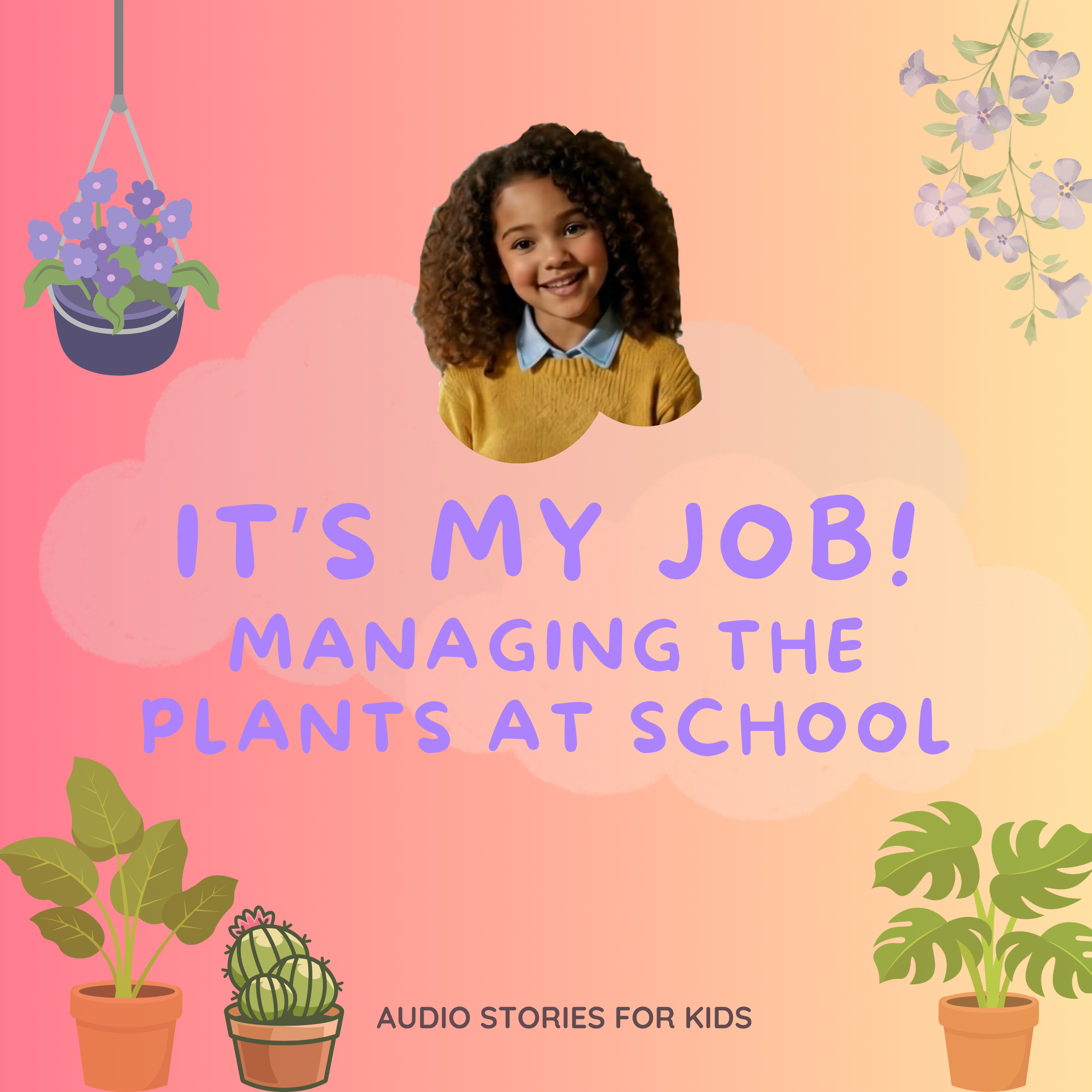 🌱 Maya Becomes the Classroom Plant Monitor (English Story for Kids)