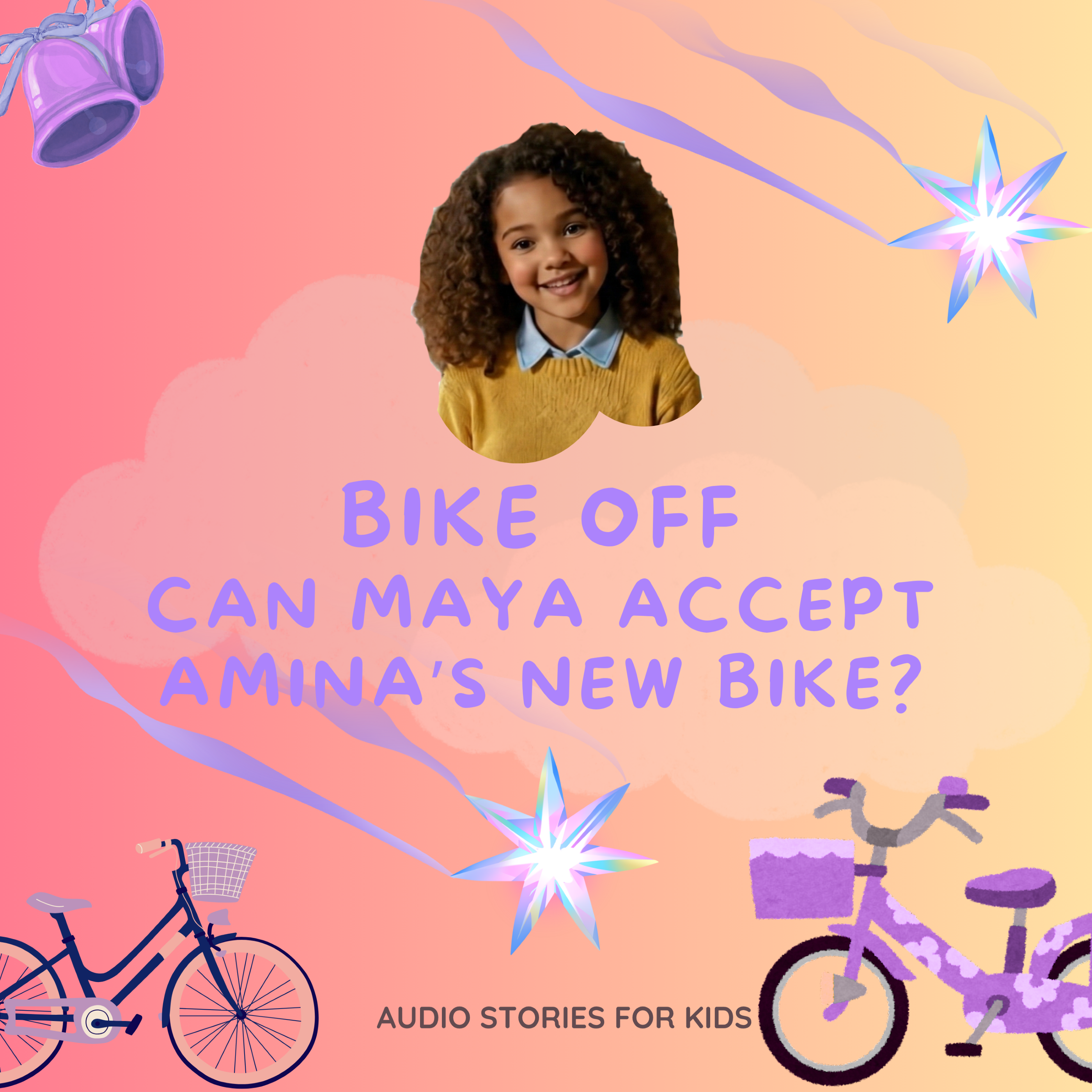 Amina's New Bike 🚲 English Audio Stories for Kids