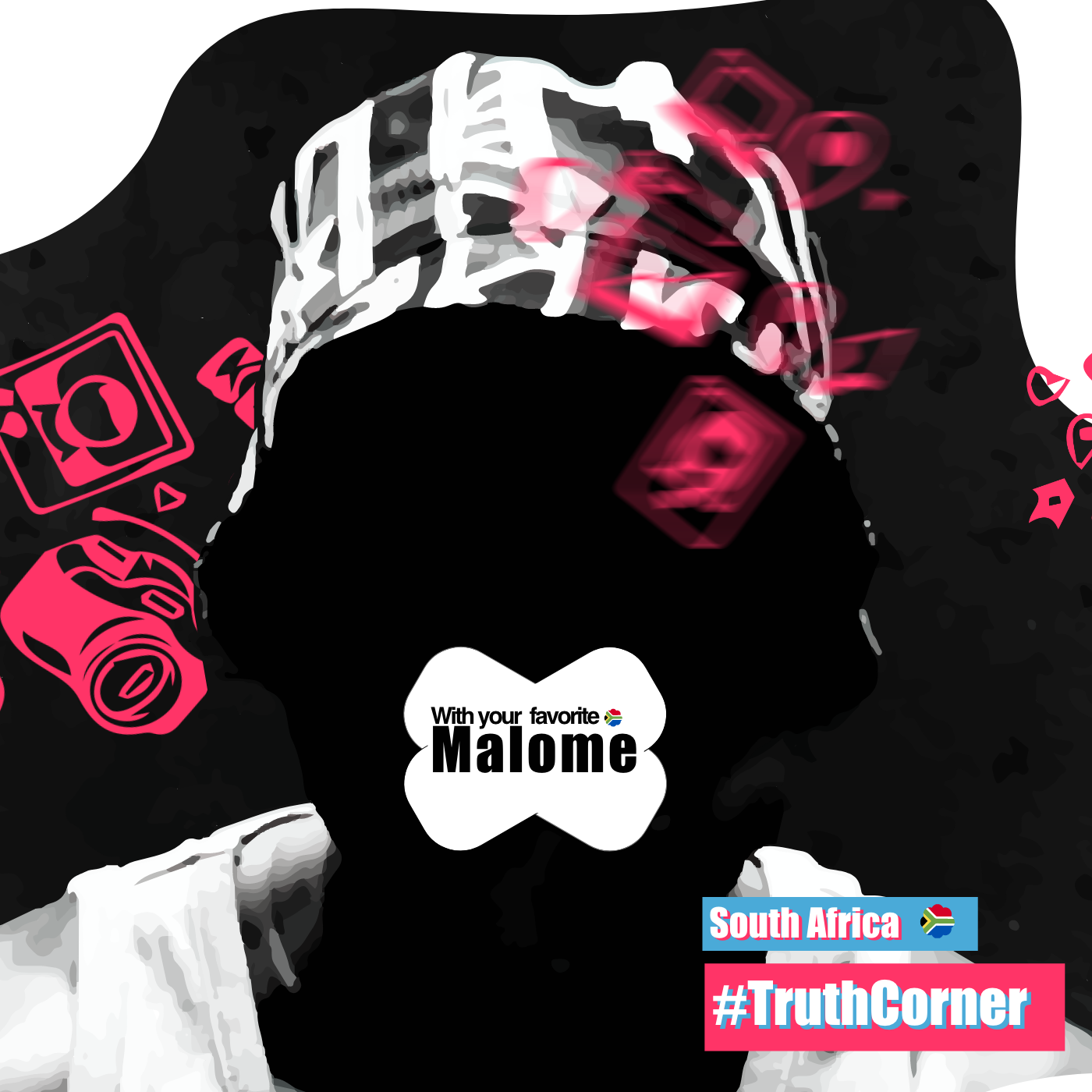 Malome's #TruthCorner podcast artwork