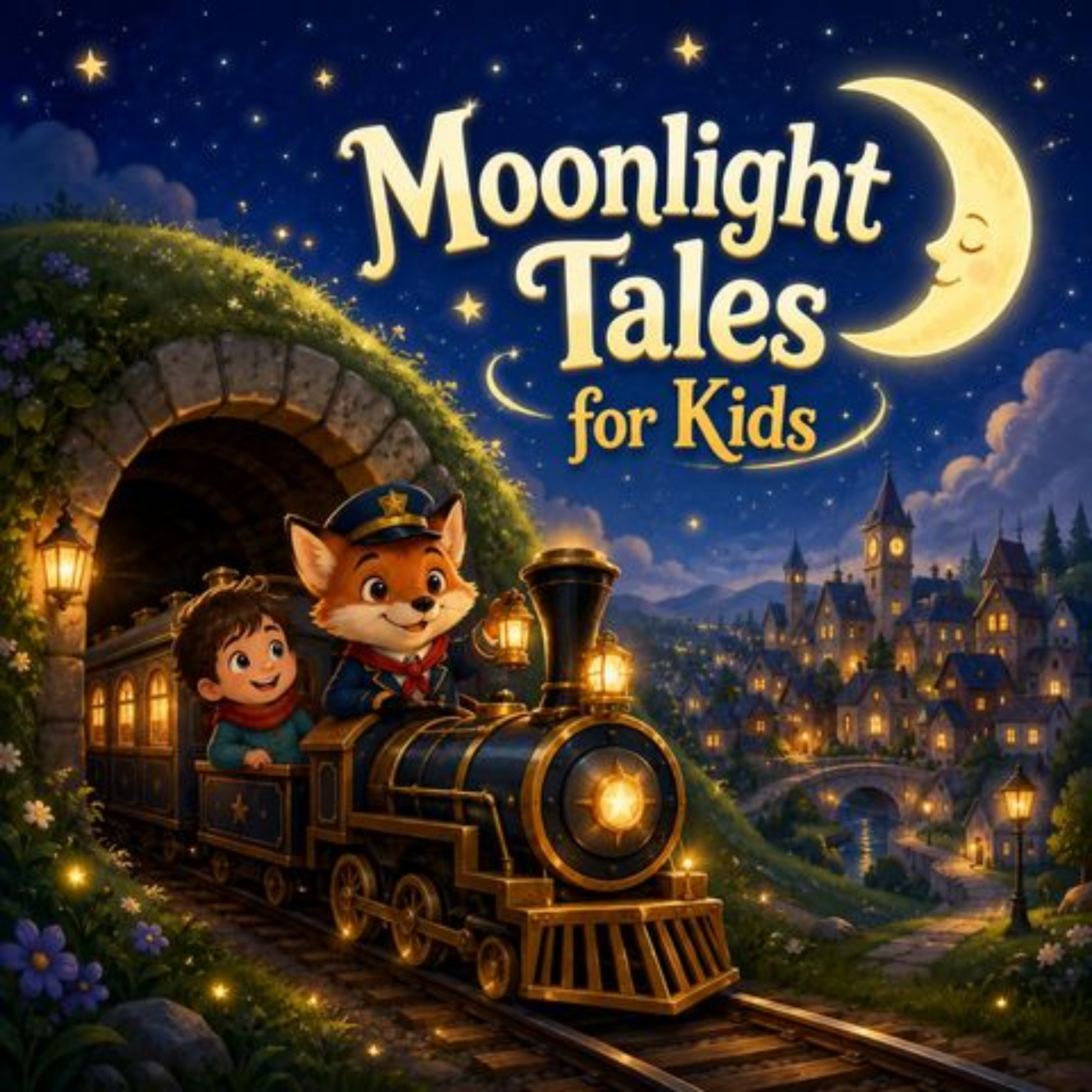 Moonlight Tales for Kids cover art