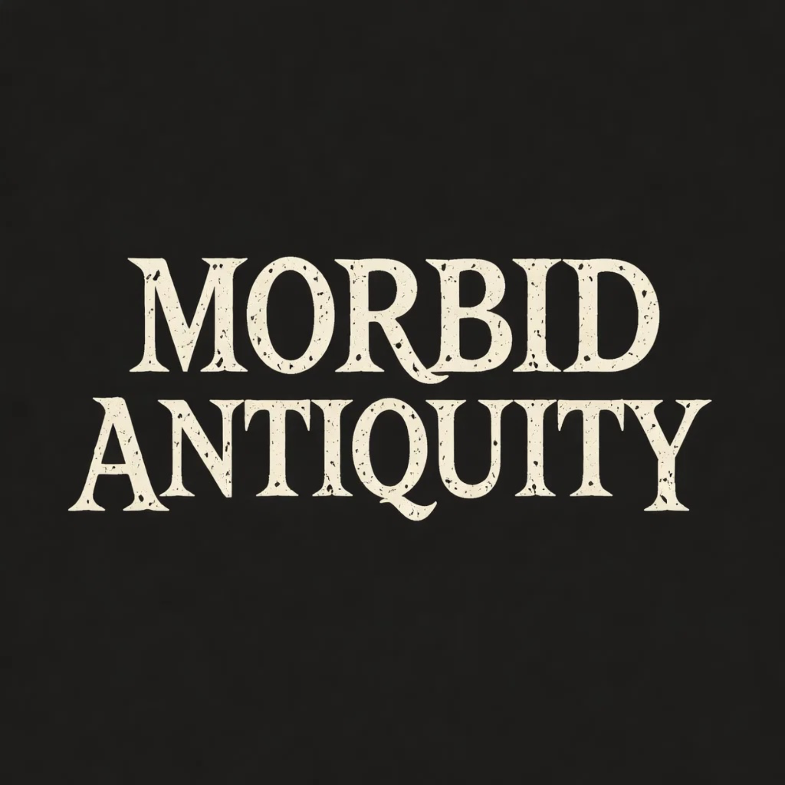 Morbid Antiquity podcast artwork
