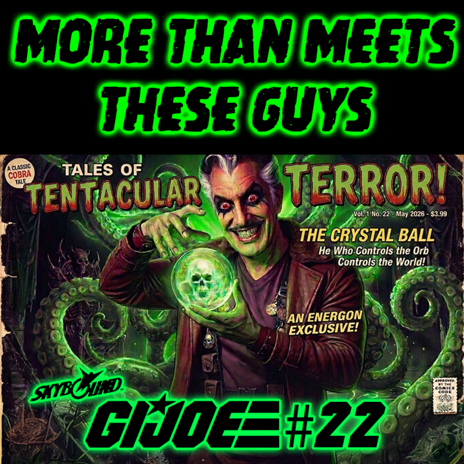 Skybound GI Joe #22: The Tentacular Debut of Crystal Ball
