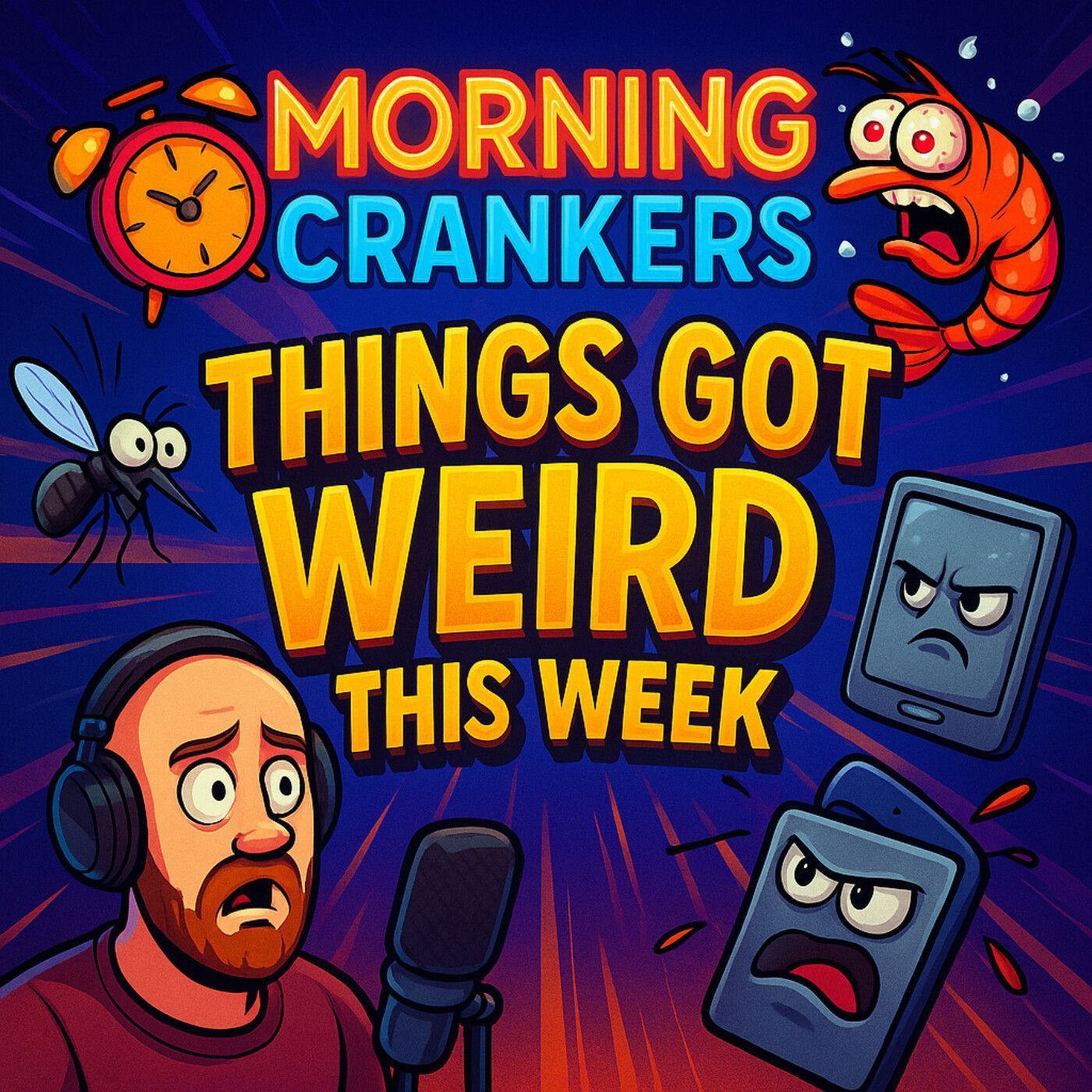 157: Things Got Weird This Week: Mosquitoes in Iceland, Cocaine Shrimp & AI That Likes Insults episode artwork