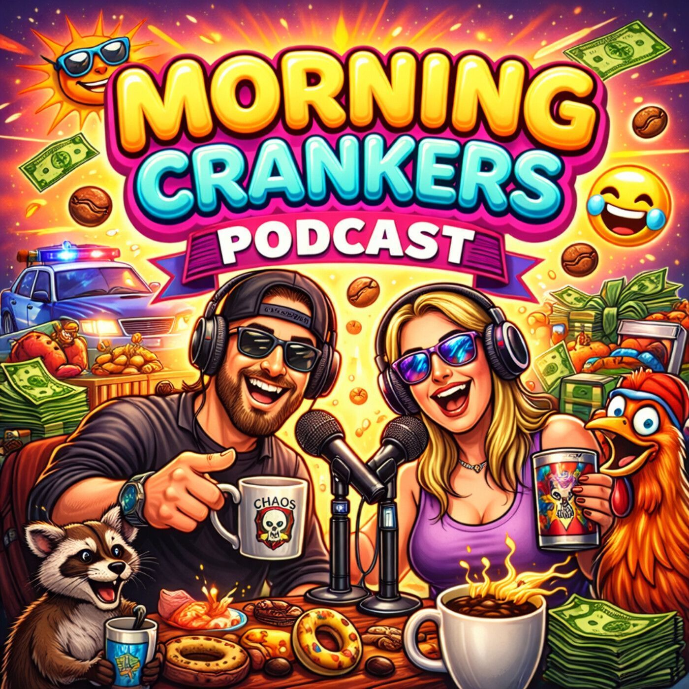 164: AI Girlfriend Trends, Fentanyl Chocolate Revenge & Dumbest Criminals Ever - Morning Crankers episode artwork