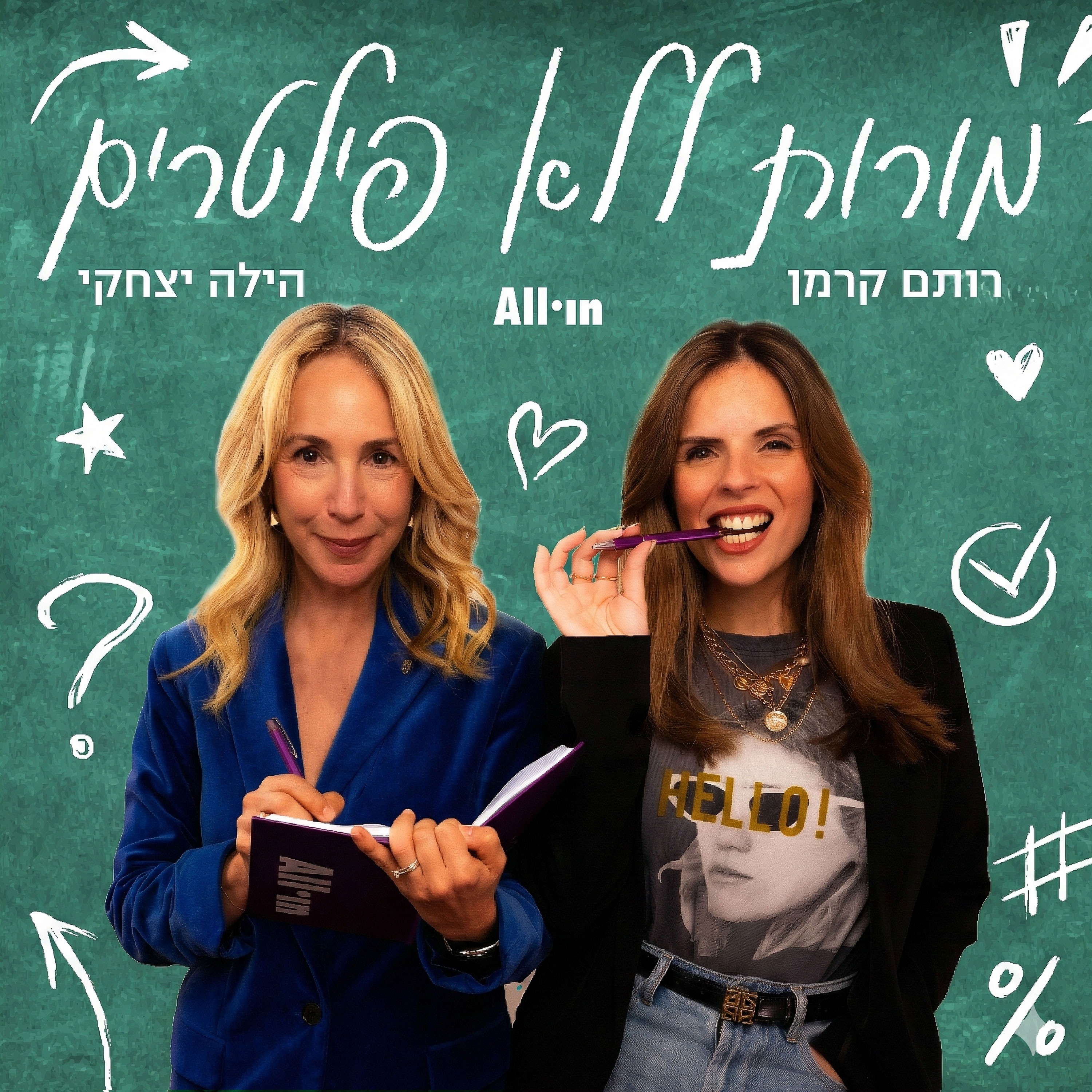 מורות ללא פילטרים cover art