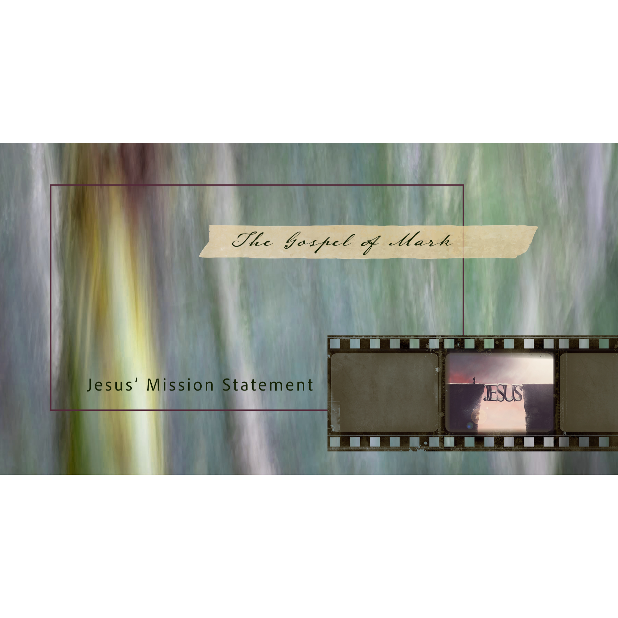 Jesus' Mission Statement | Mark 1:1-15 episode artwork