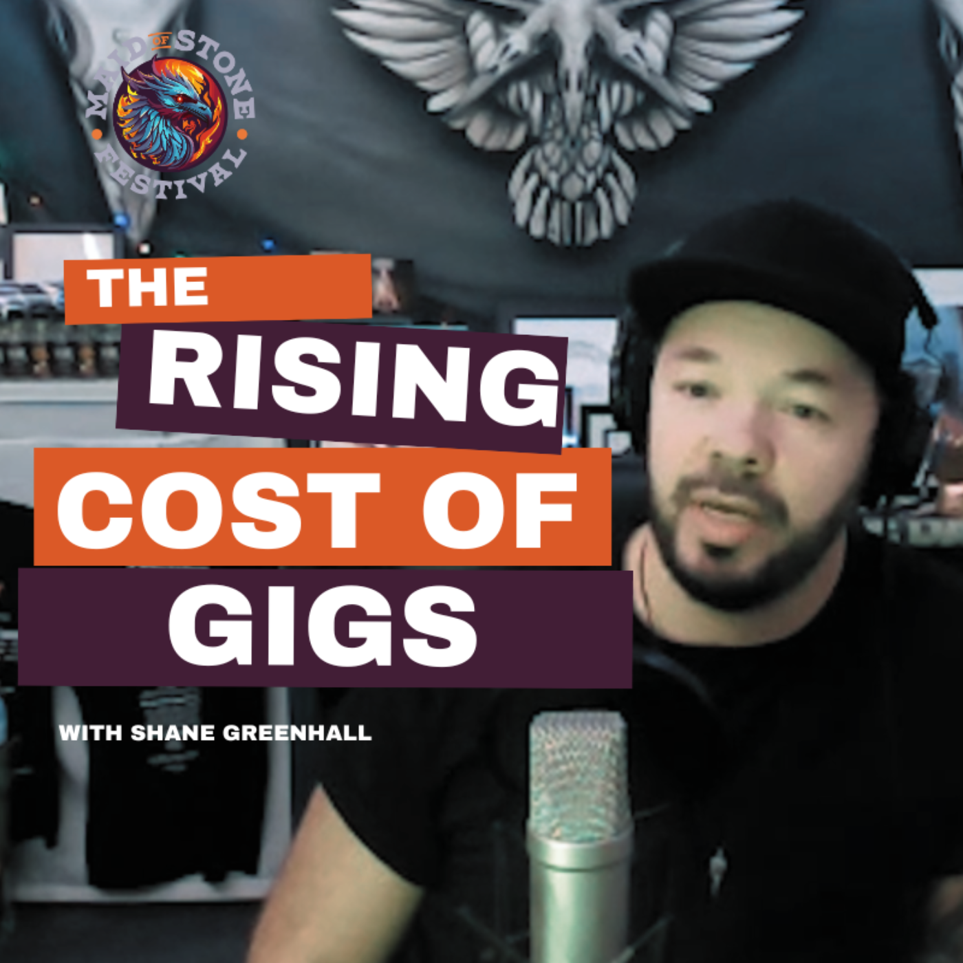 Episode 2 - The Rising Cost of Live Gigs with Shane Greenhall of Those Damn Crows. episode artwork