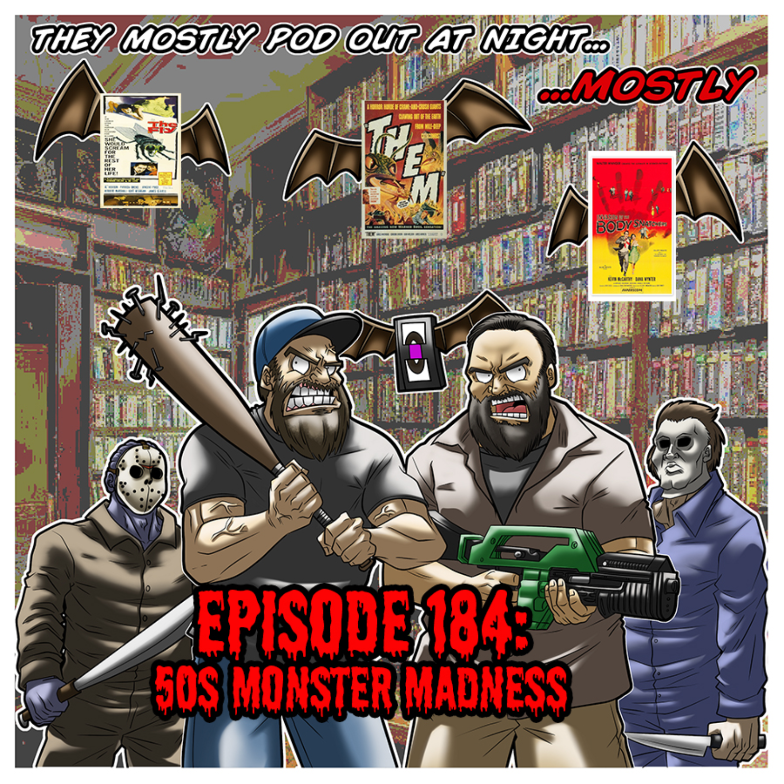50s Monster Madness episode artwork