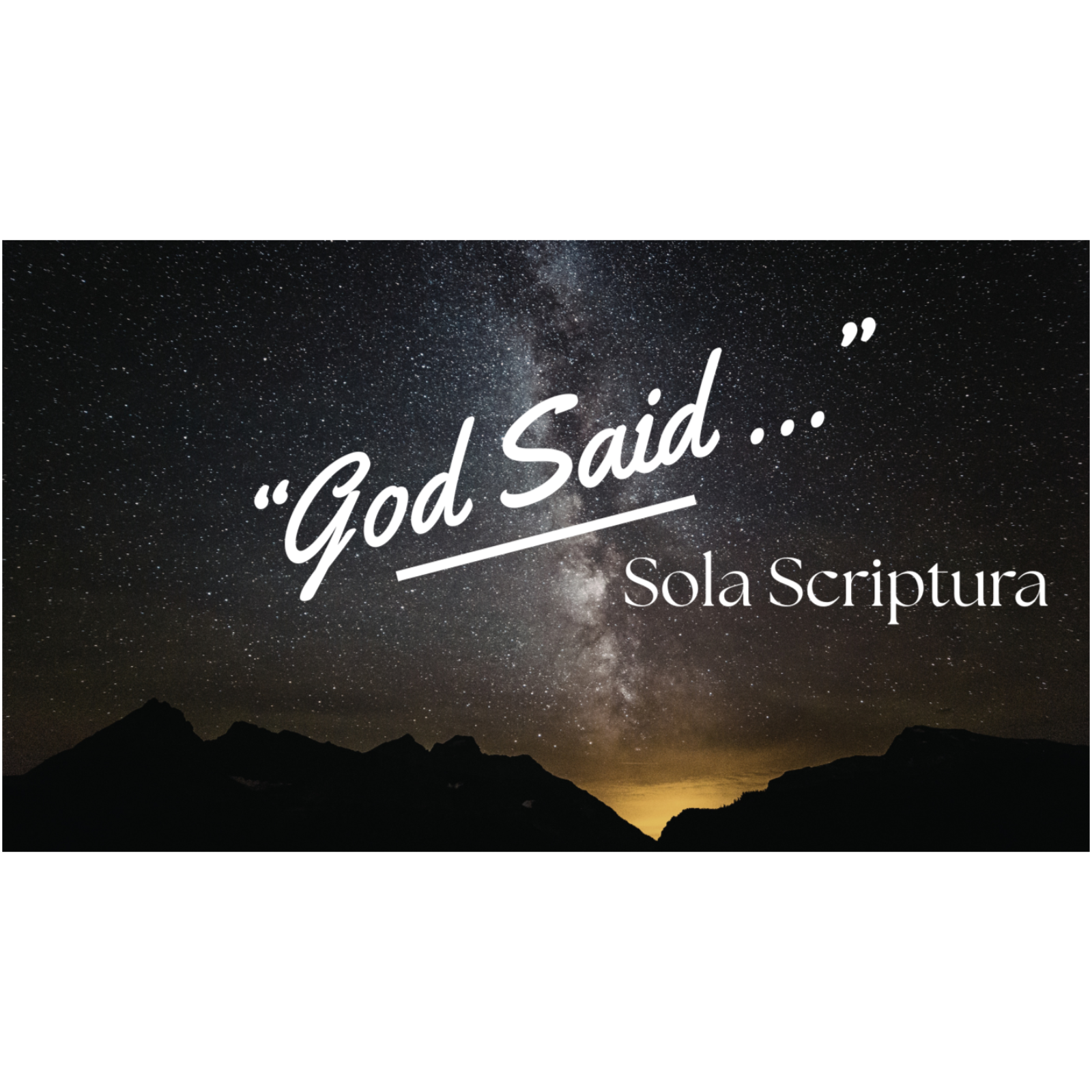 The Word - God Said - “Hear The Word, Do The Word” - James 1 episode artwork