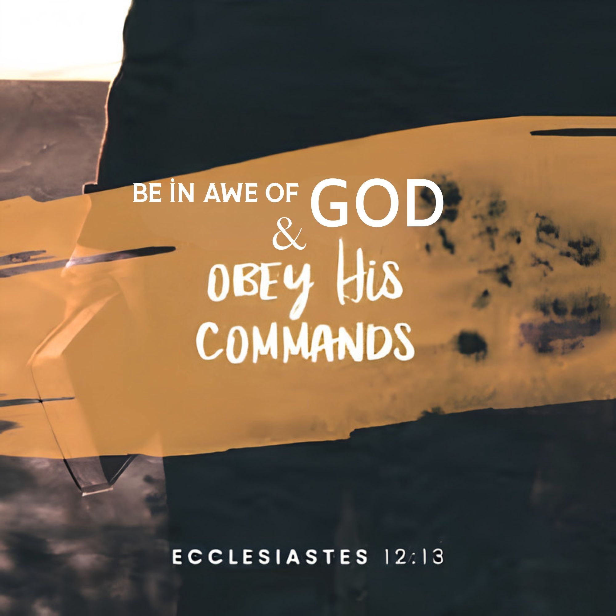 Be In Awe of GOD & Obey His Commands - Ecclesiastes 12:13 - Lanny Lewis episode artwork