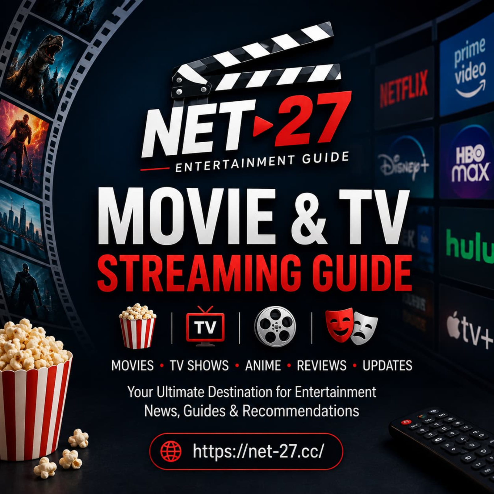 Movie & TV Streaming Guide – Net-27 podcast artwork