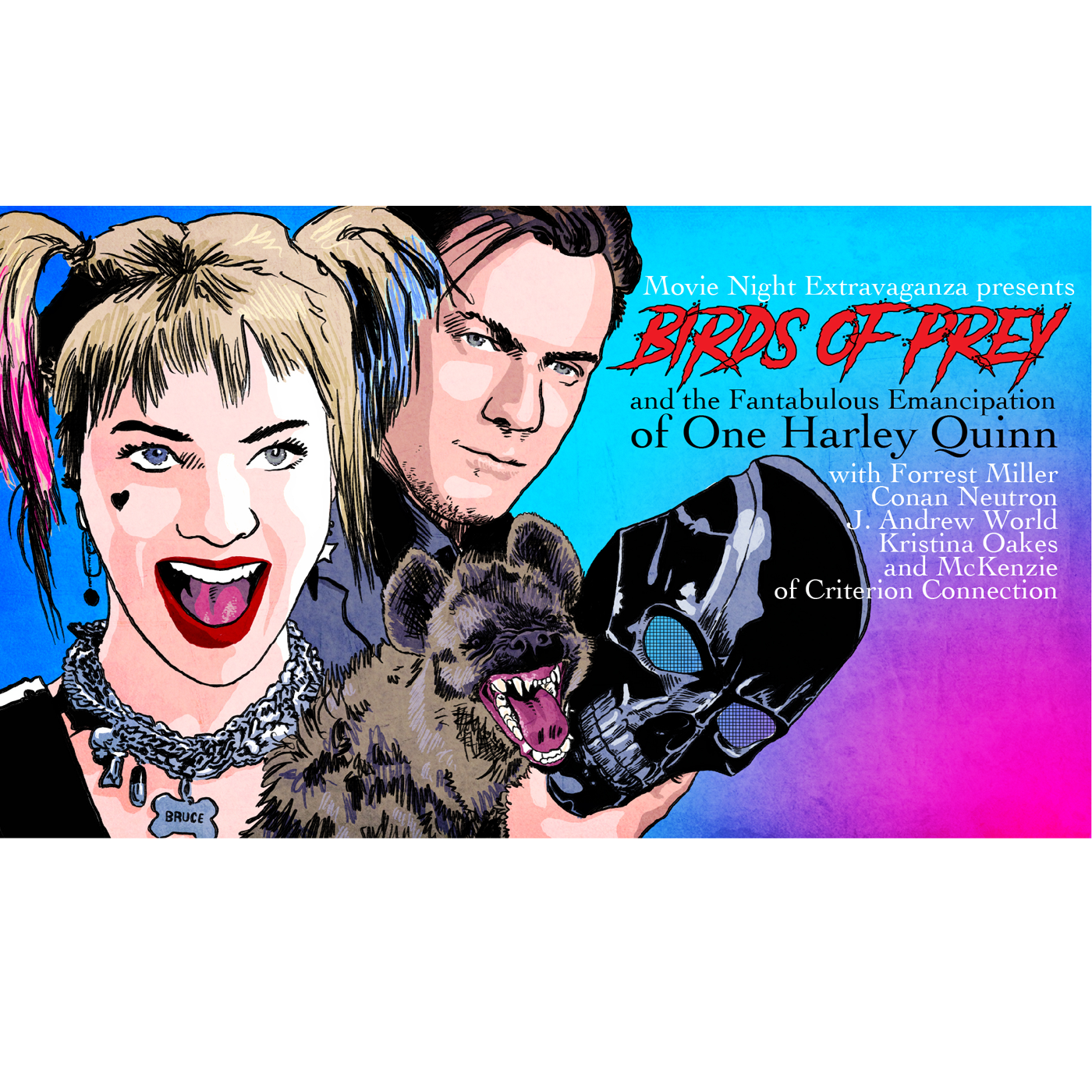 Episode 210: Birds of Prey with McKenzie of Criterion Connection and Austin Danger Pod