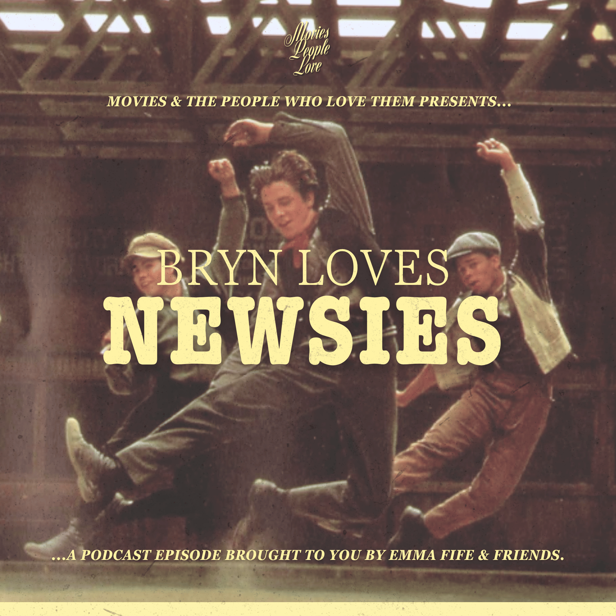 Bryn Loves Newsies episode artwork