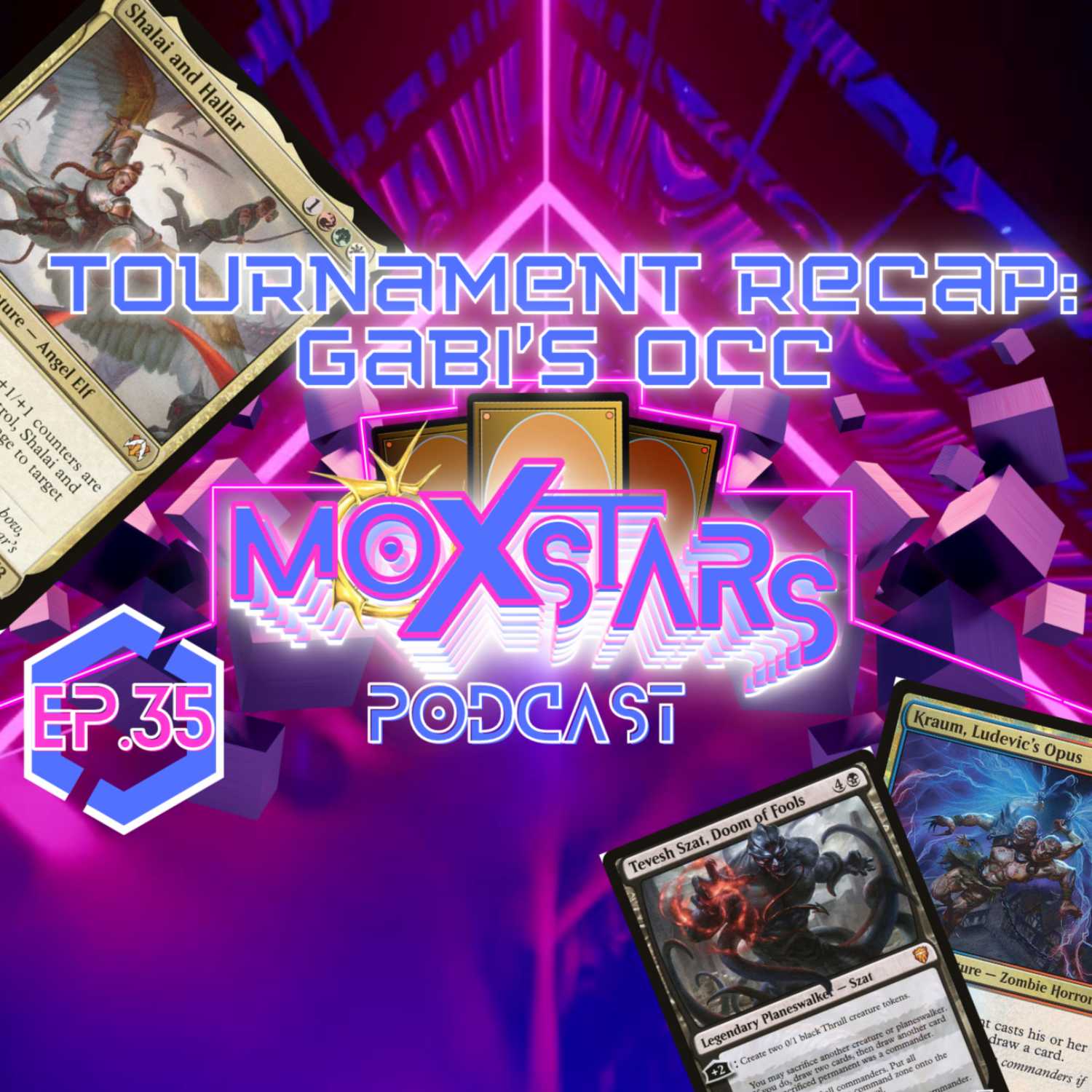 Tournament Recap: Gabi's Olympic Cards + Comics | MoxStars | MTG Podcast | Episode 35
