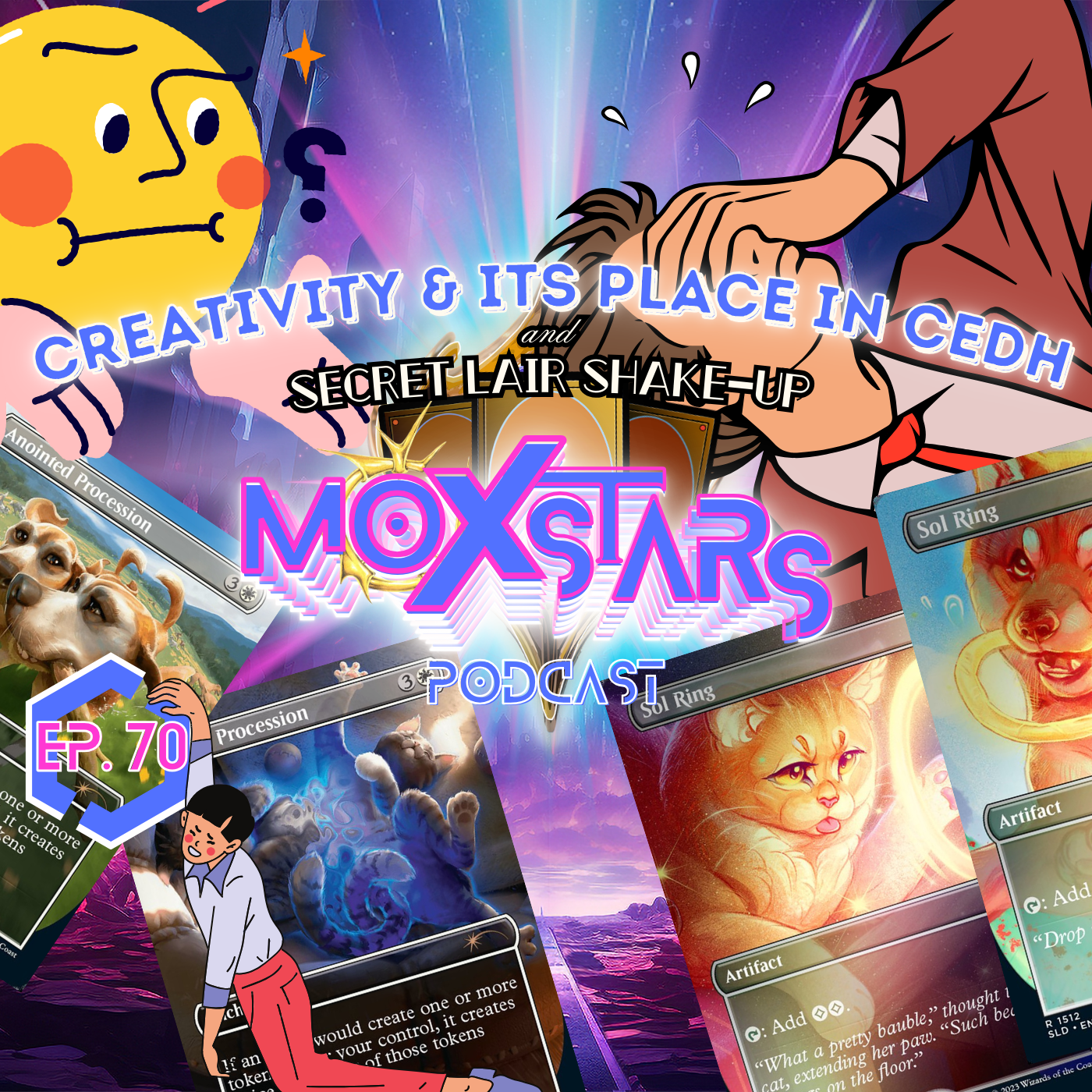 CREATIVITY & ITS PLACE IN cEDH! +  Secret Lair Shake-Up | Moxstars | MTG Podcast | Episode 70