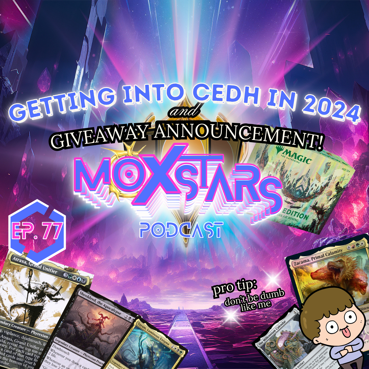 Getting Into cEDH in 2024!! + GIVEAWAY WINNER!! | Moxstars | MTG Podcast | Episode 77