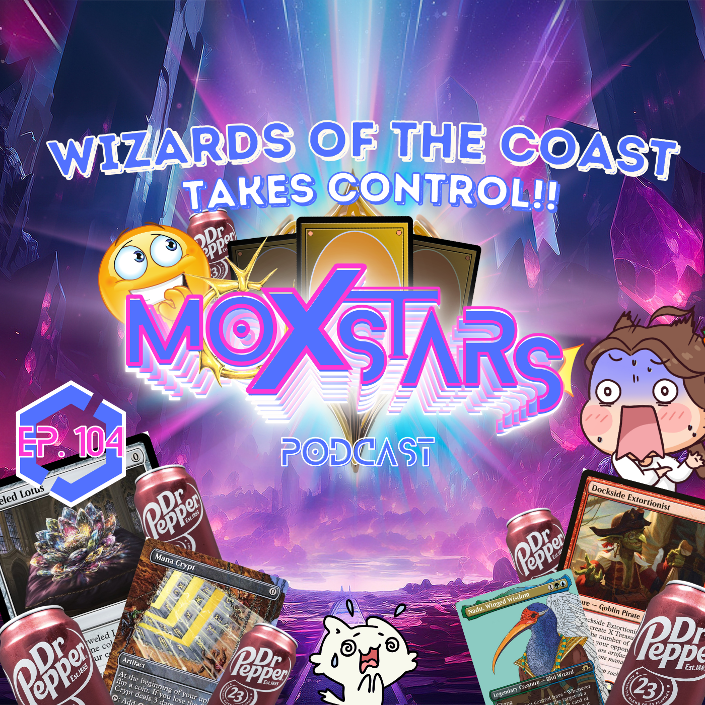 WOTC TAKES CONTROL!! & MagicCon Tips w/ VEGAS BUNNY HOPS!! | MoxStars | MTG Podcast | Episode 104
