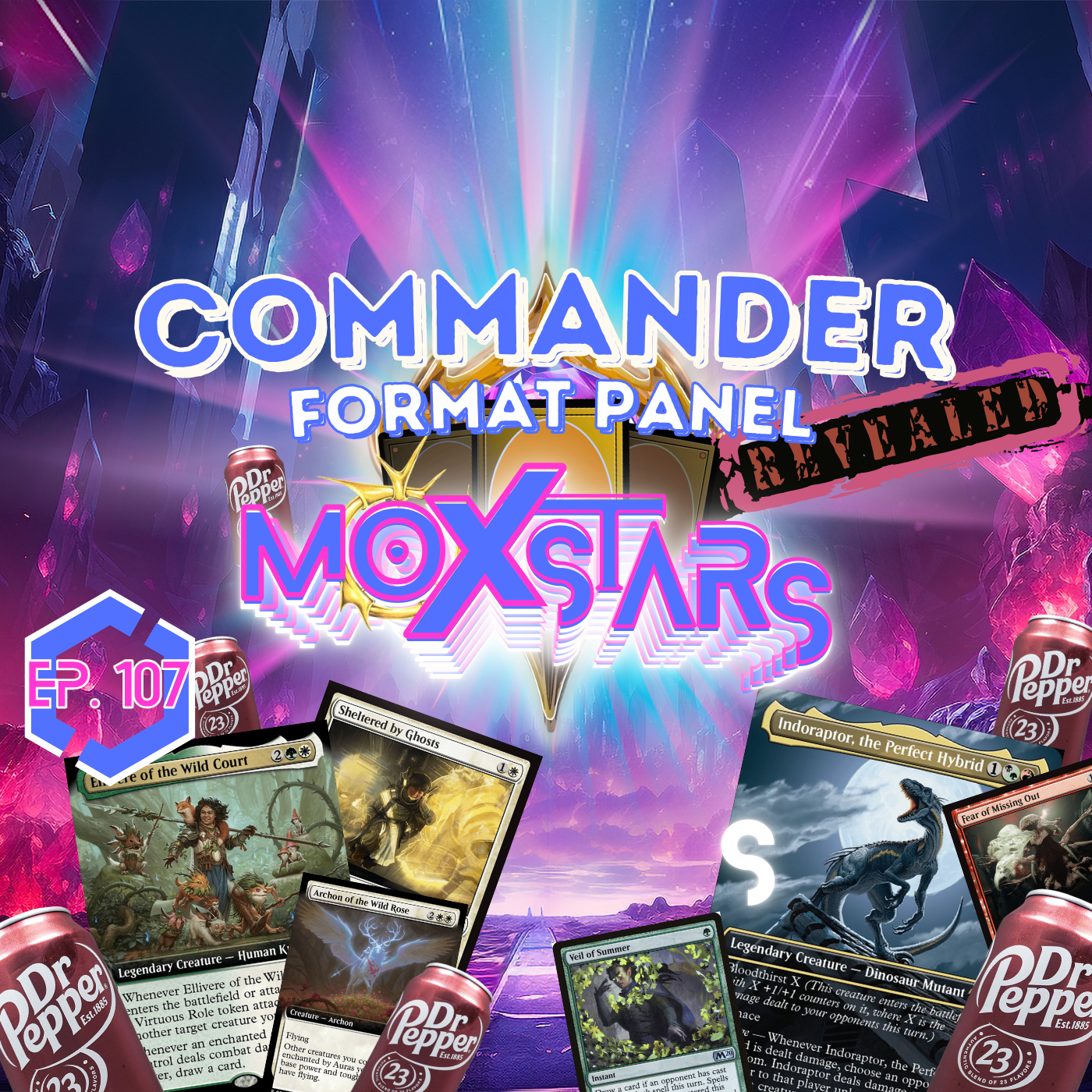 COMMANDER FORMAT PANEL REVEALED!! + Deck Upgrades! | MoxStars | MTG Podcast | Episode 107