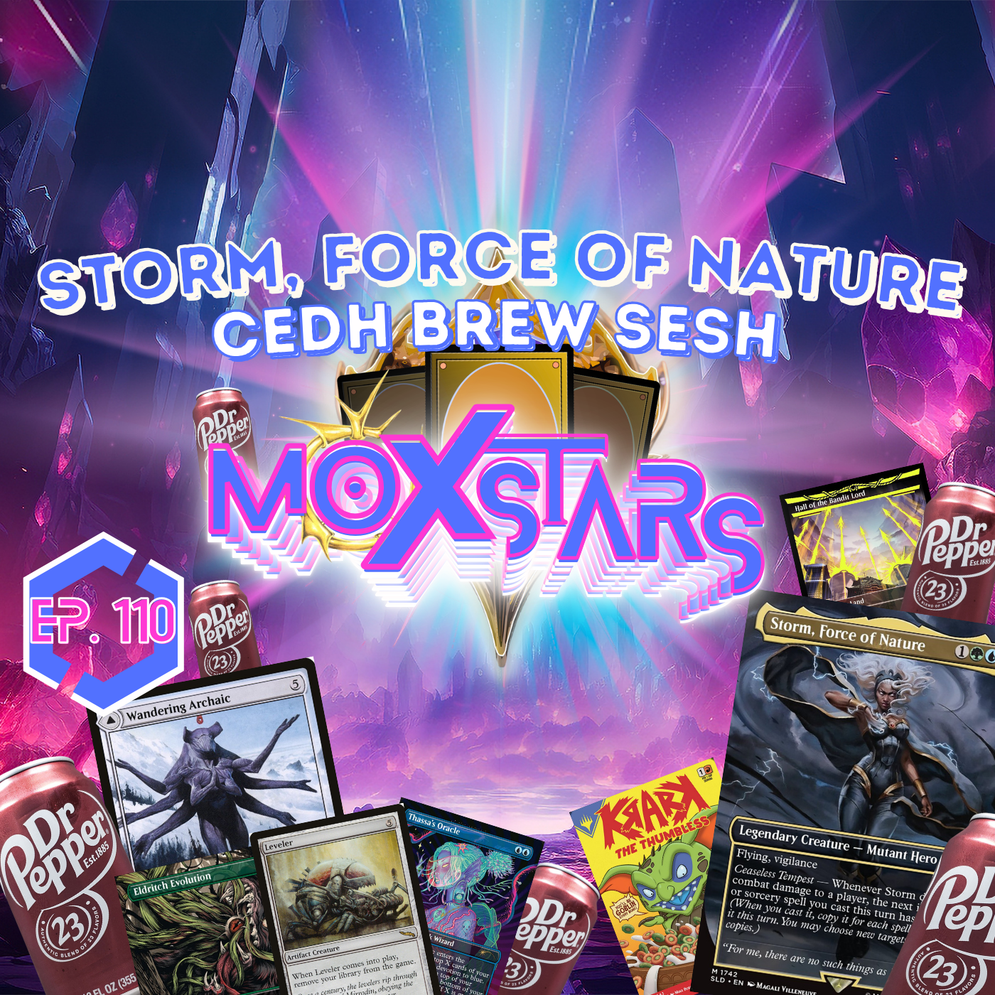 BREWING A STORM!! Storm, Force of Nature cEDH Tech! | MoxStars | MTG Podcast | Episode 110