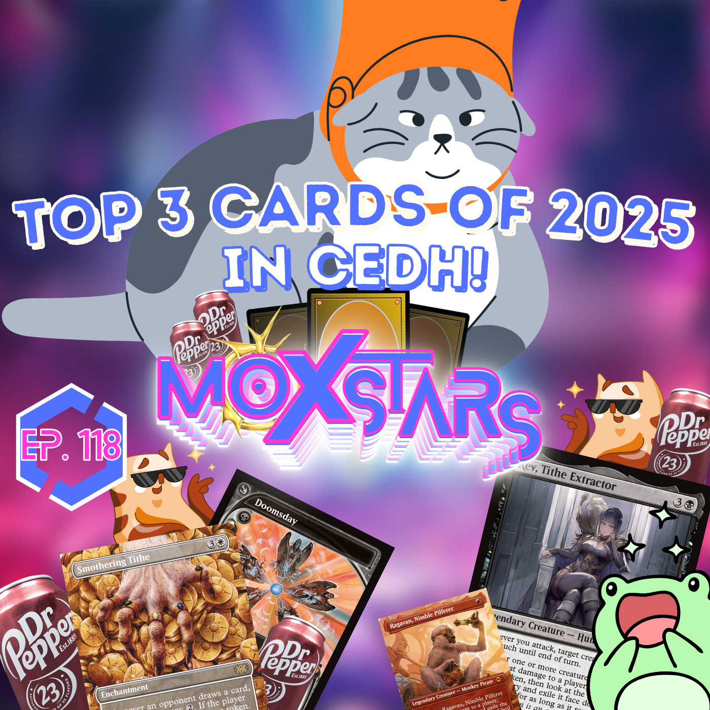 TOP 3 CARDS of 2025 in cEDH!! | MoxStars | MTG Podcast | Episode 118