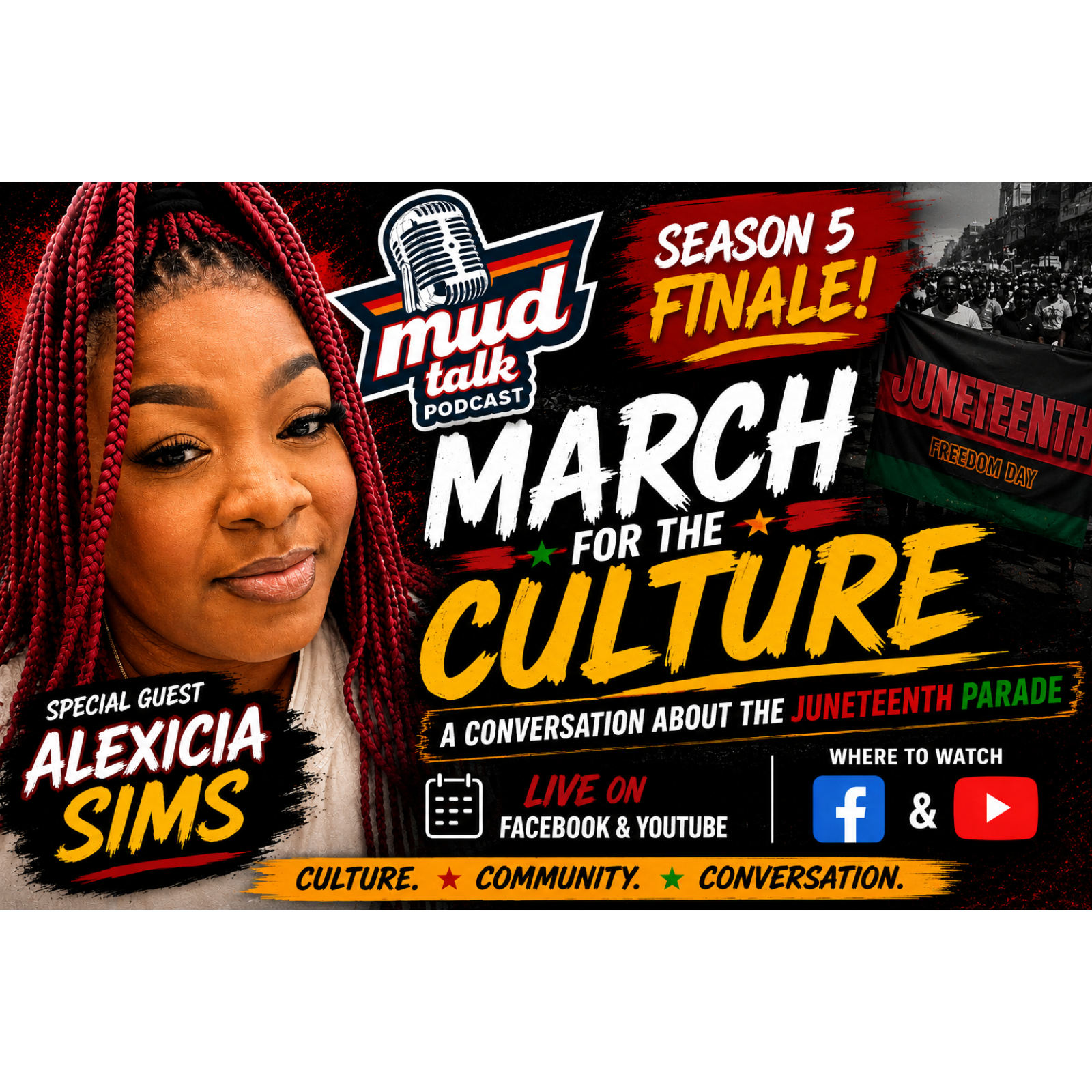 Episode 74- March for the Culture (Season 5 Finale) episode artwork