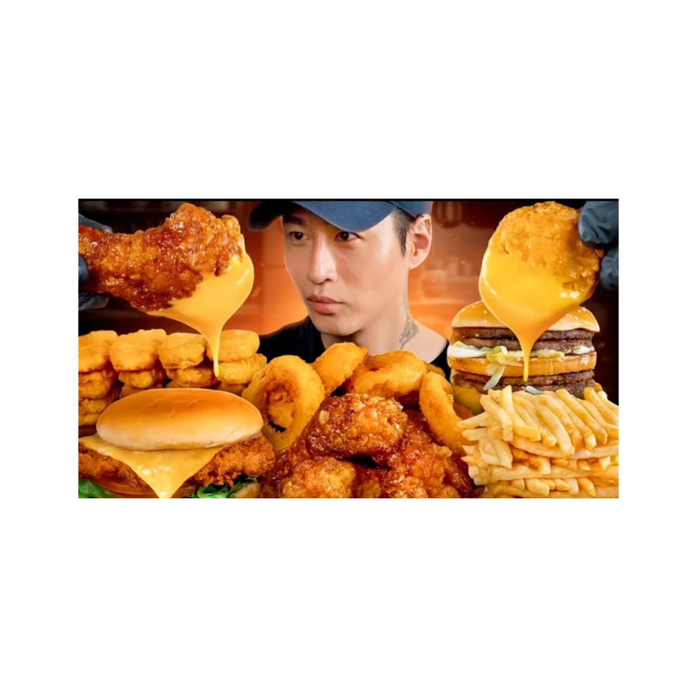 Fast food mukbang!! ^^