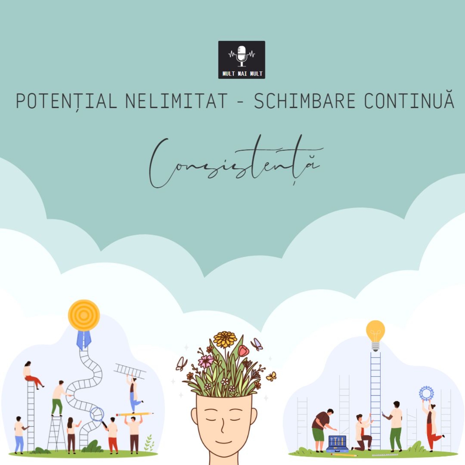 Mult Mai Mult - Potențial Nelimitat - Schimbare Continuă - Consistență
